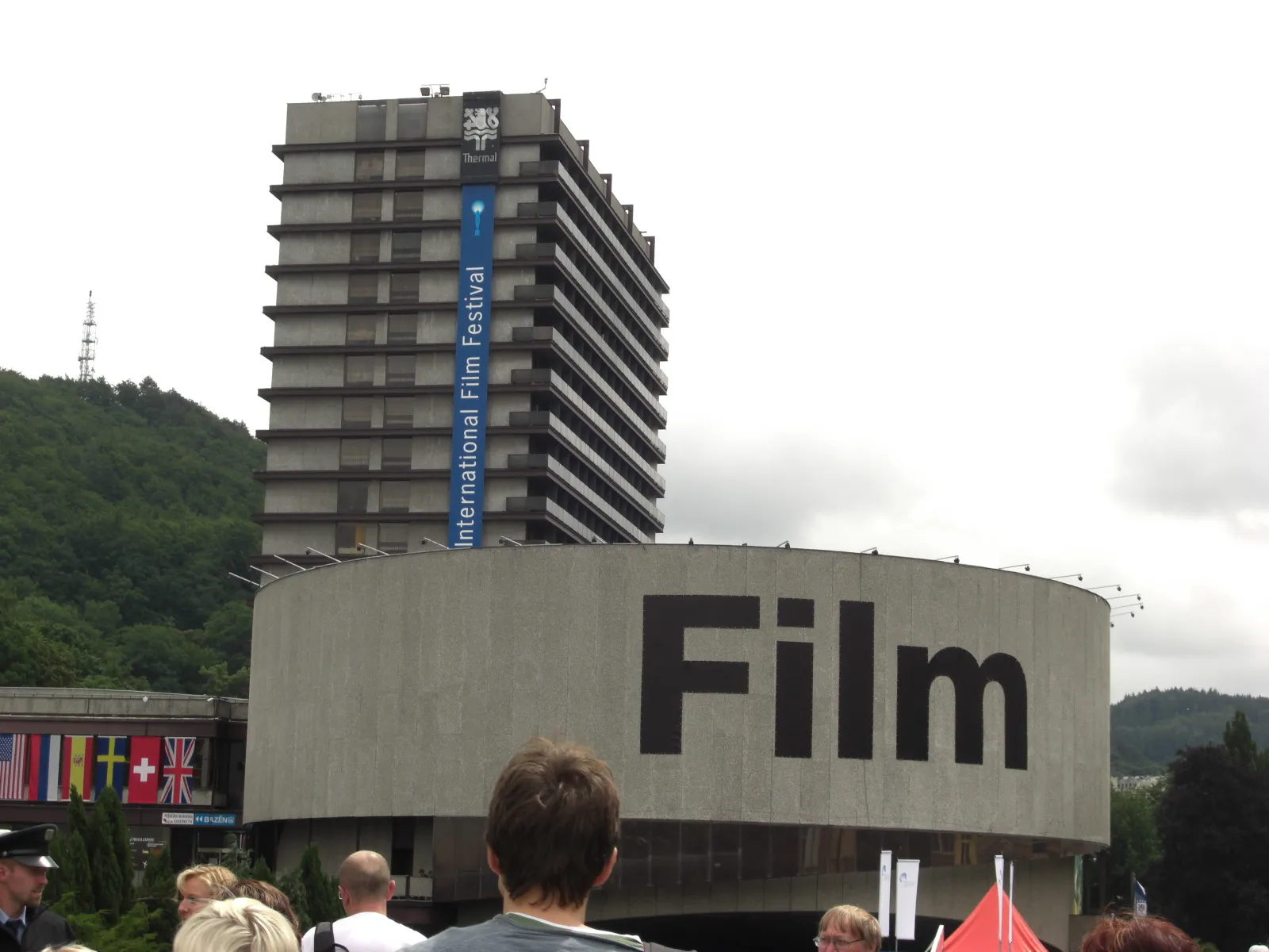 The Hotel Thermal, hub of the Karlovy Vary International Film Festival.