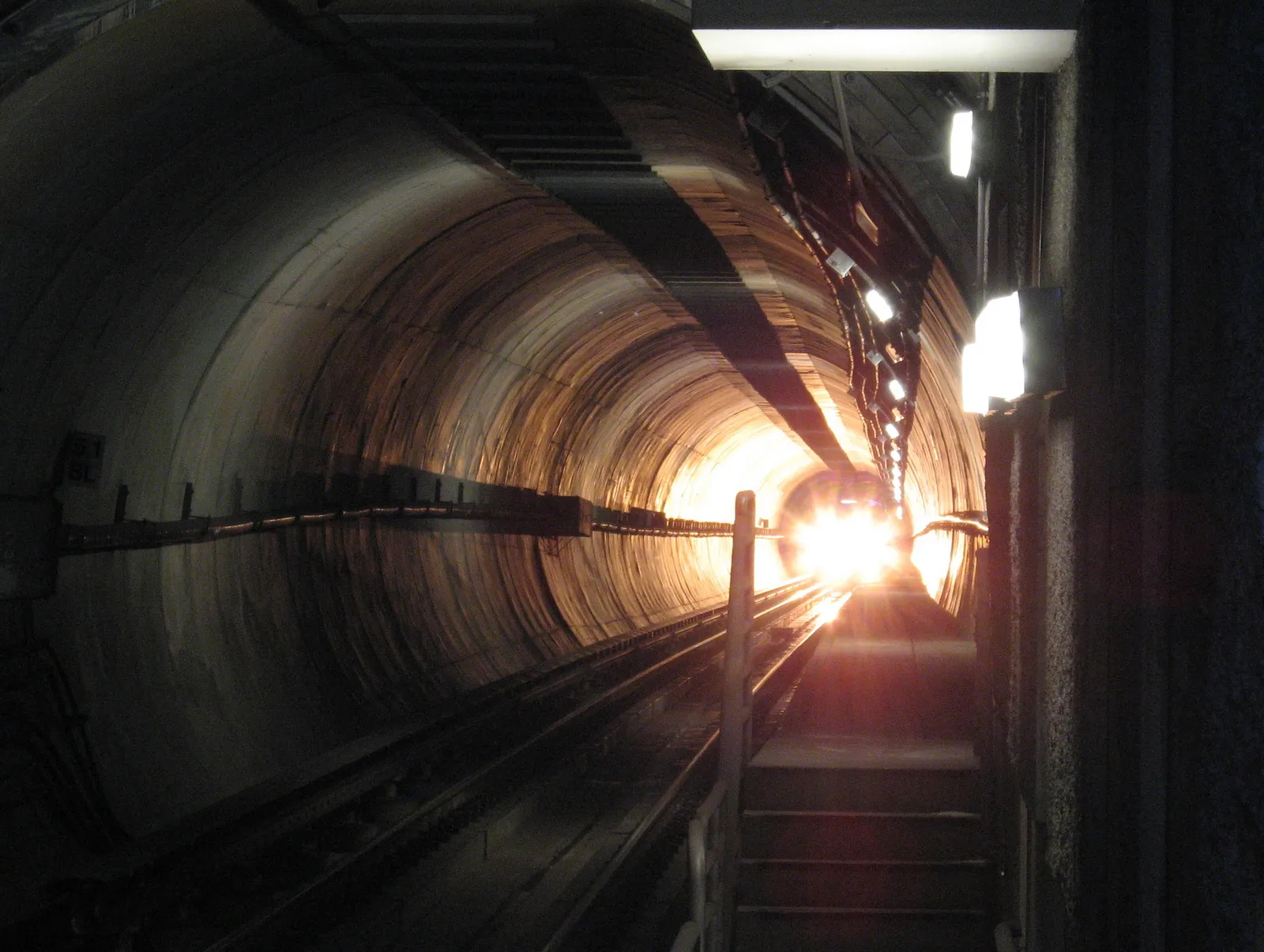 A Los Angeles Metro rail train.