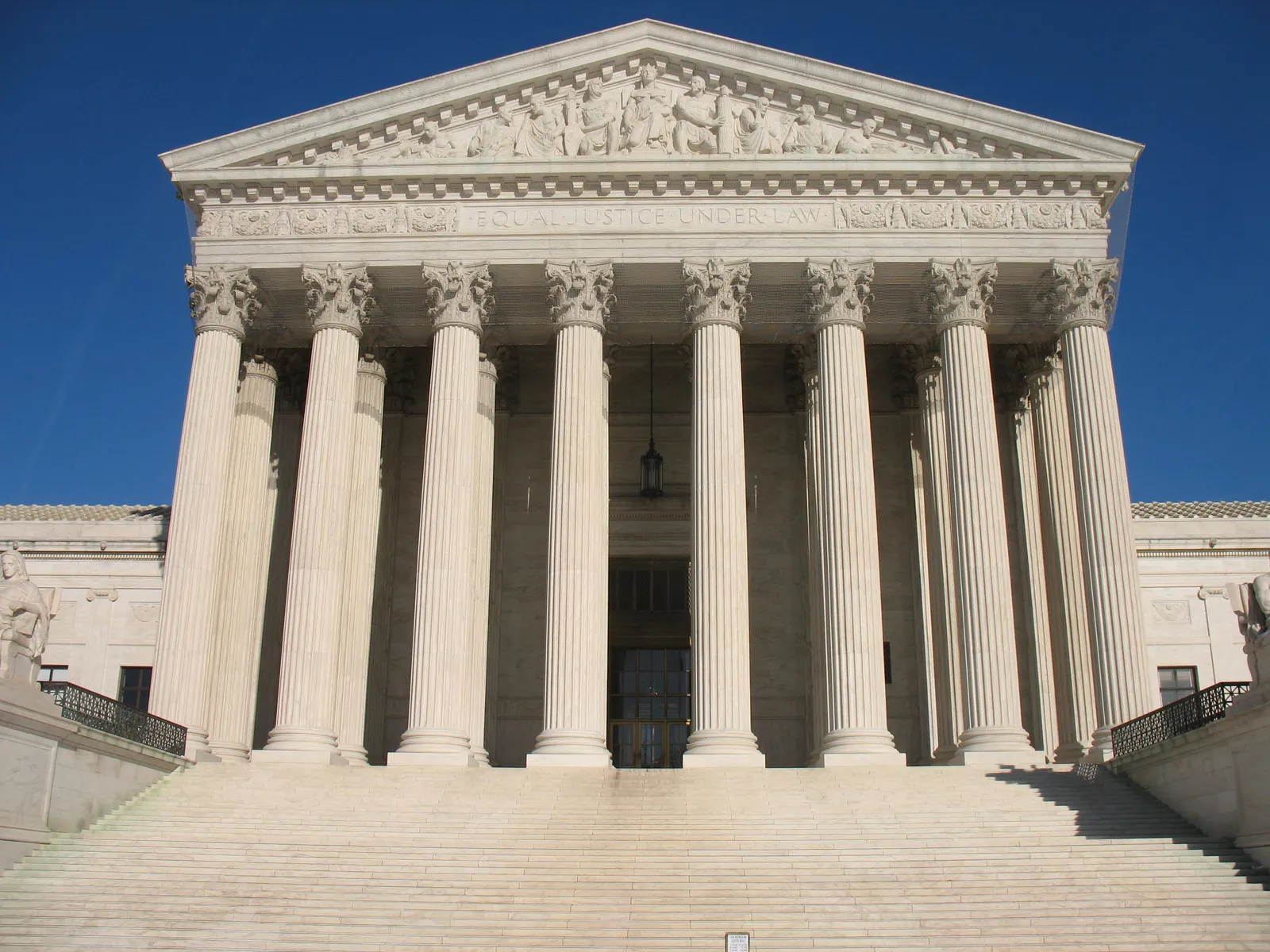 The United States Supreme Court building in Washington.