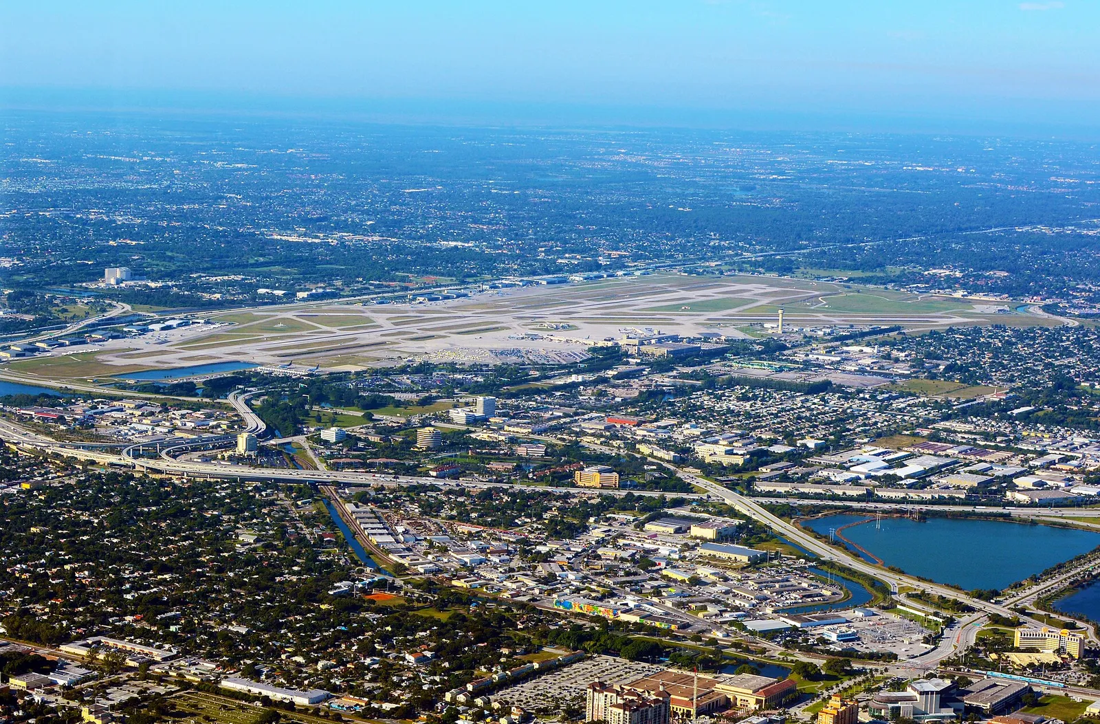 Palm Beach International Airport in Florida (file photo).