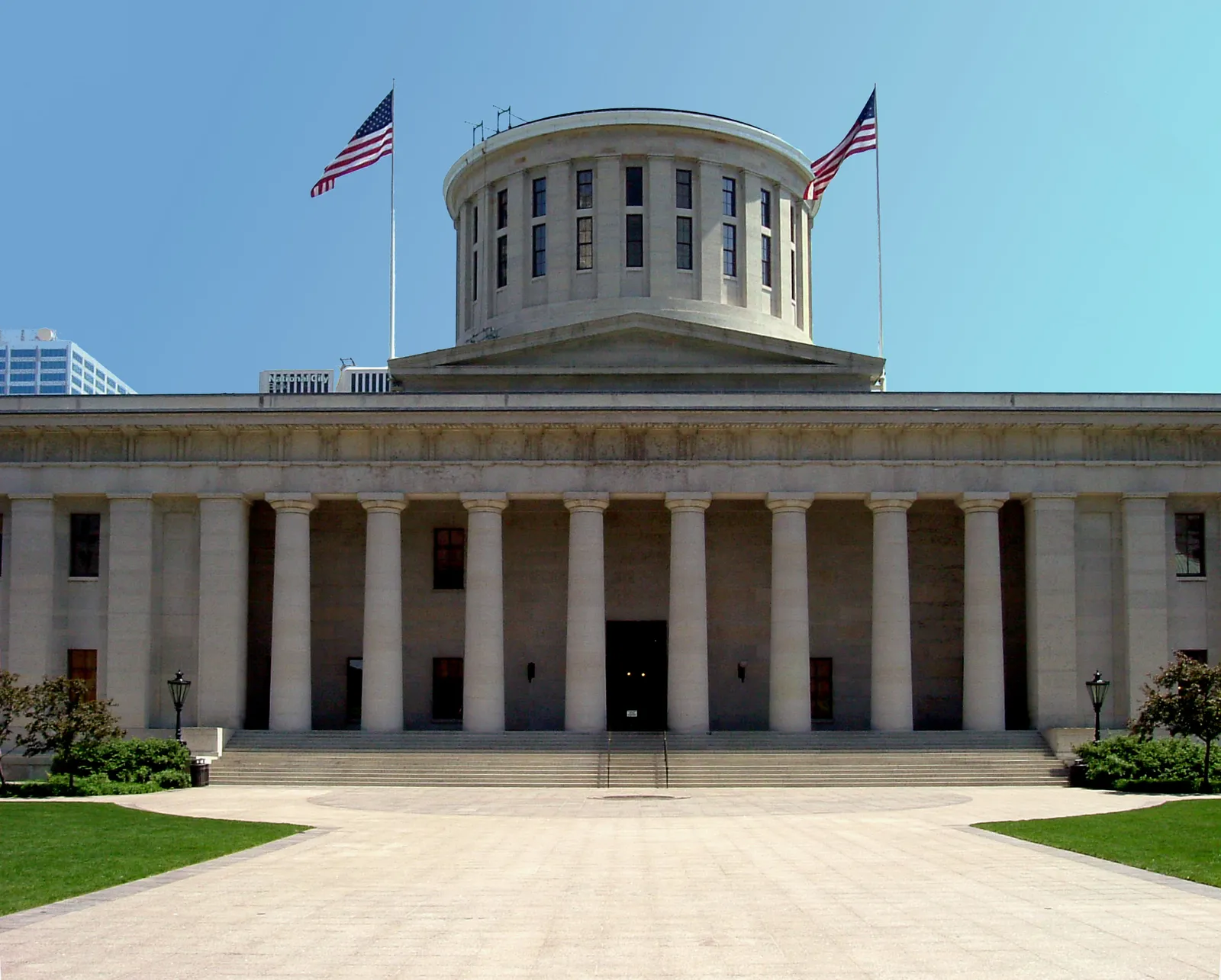 The Ohio Statehouse in Columbus.
