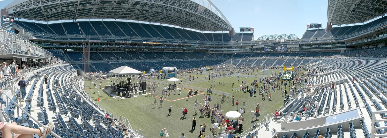 The stadium in Seattle where the match was played (file photo).