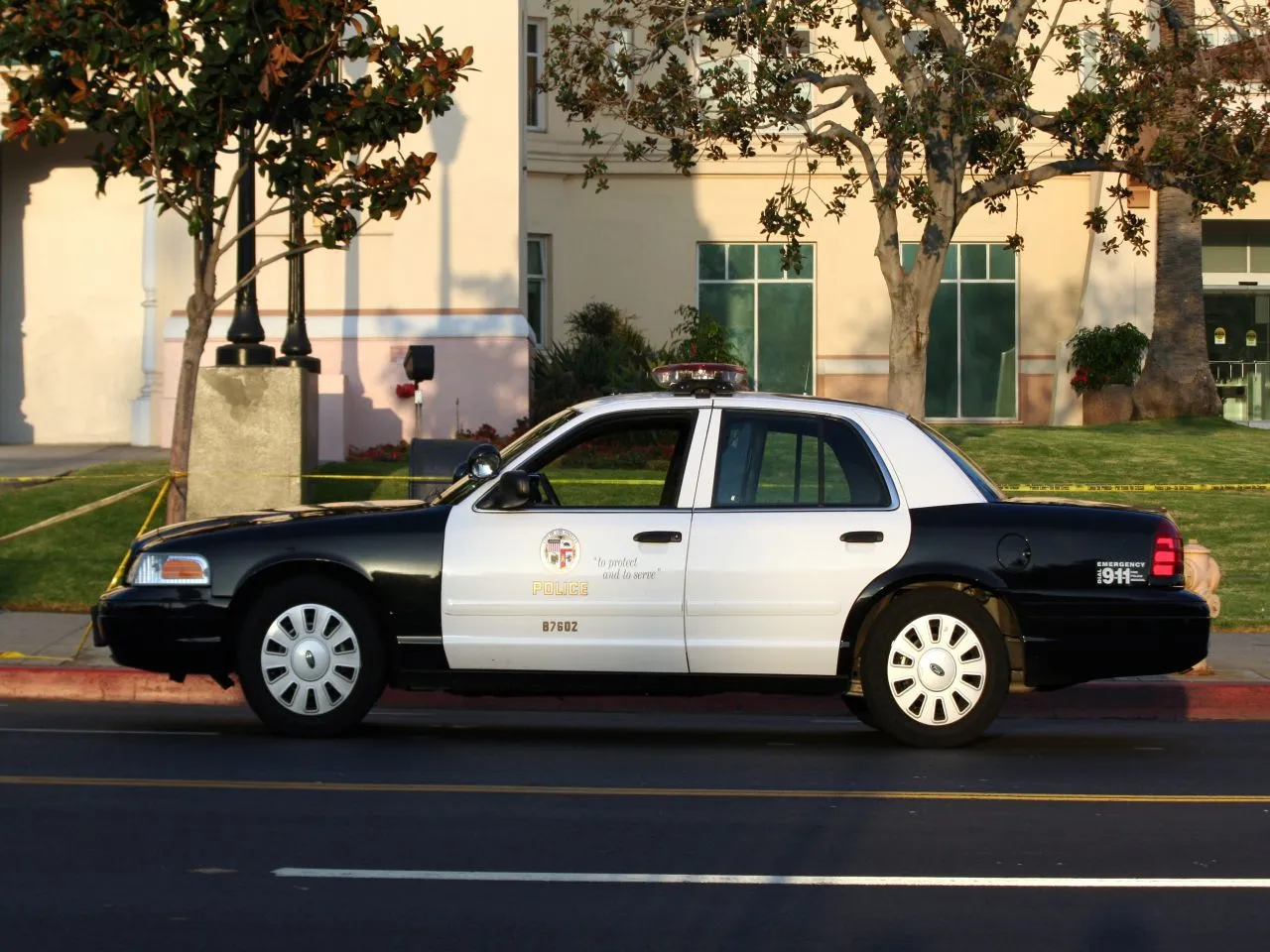 A Los Angeles police vehicle (file photo).