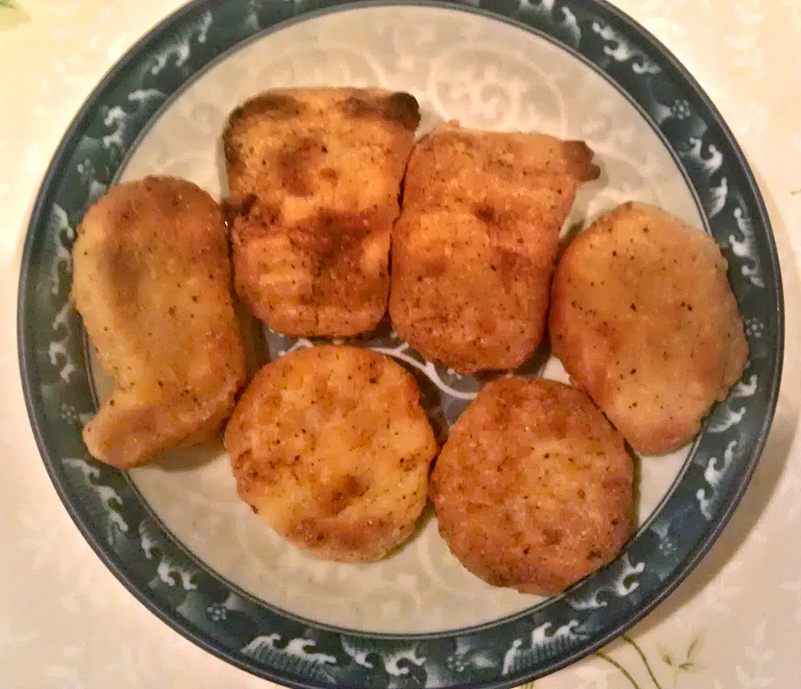 Chicken nuggets.