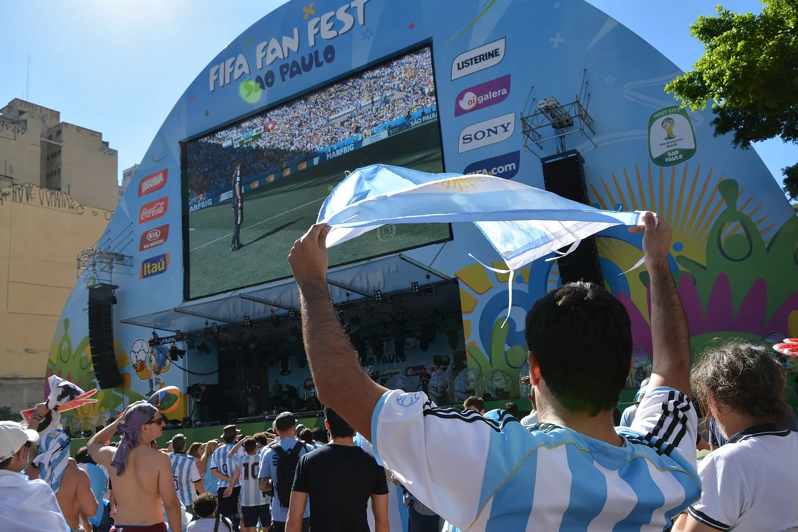 Argentina supporters (file photo).