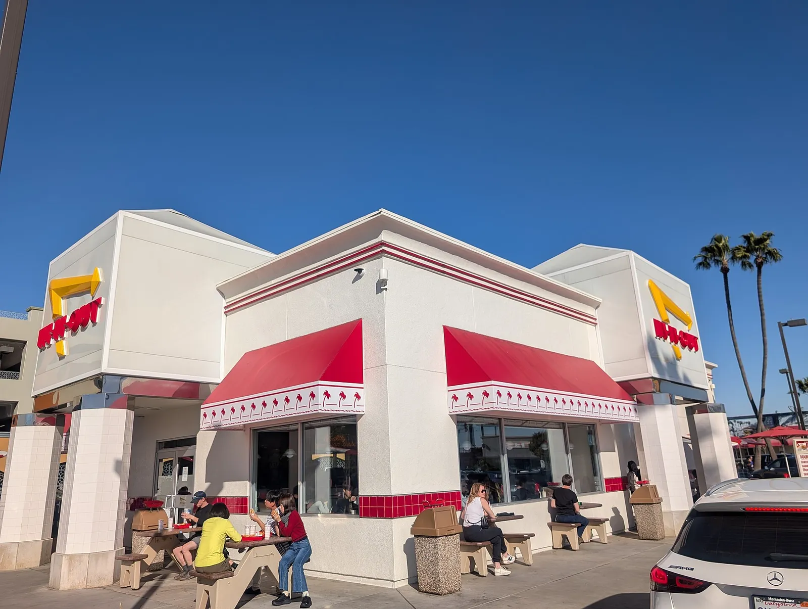 The In-N-Out Burger location nearest Los Angeles International Airport (file photo).