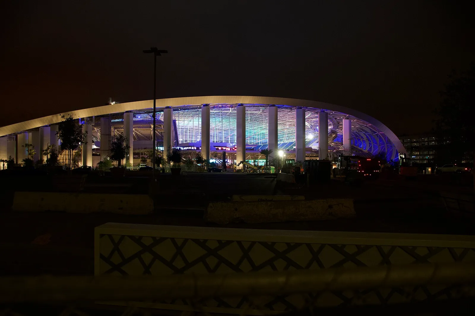 SoFi Stadium in Inglewood, a host venue for the 2026 World Cup.
