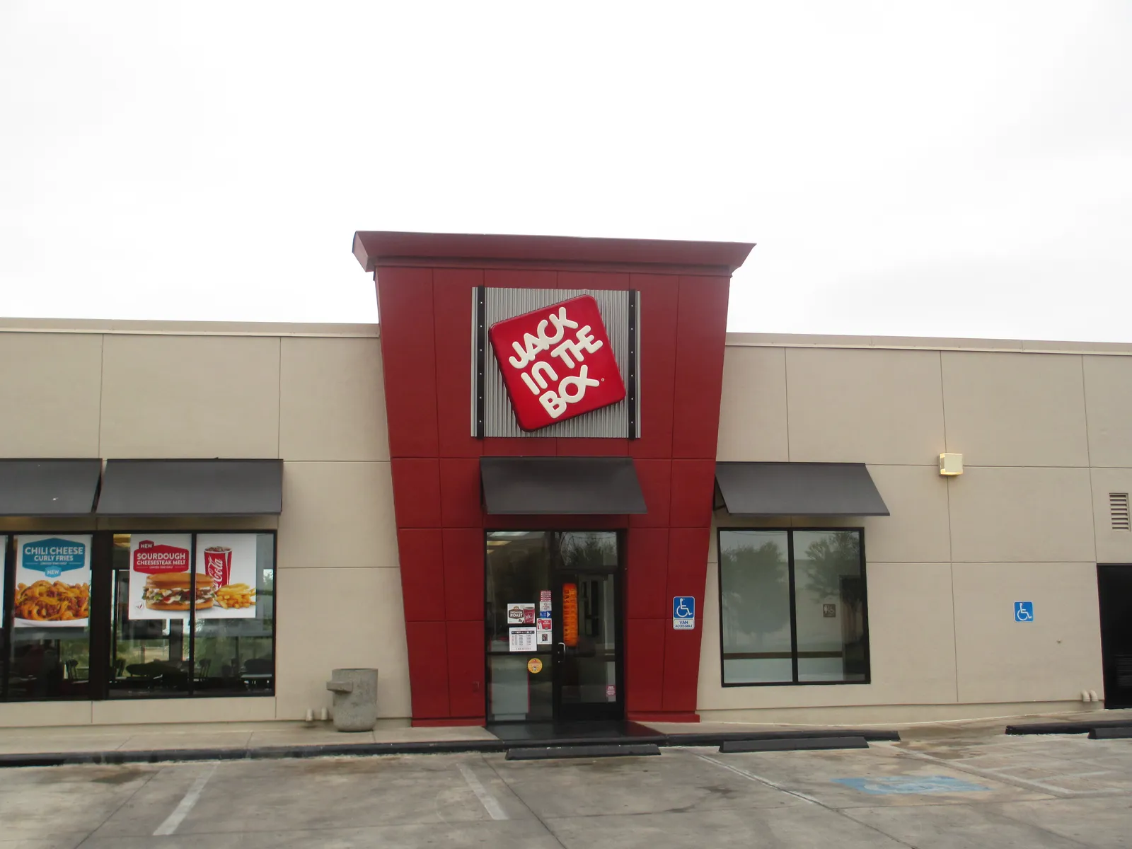 A Jack in the Box restaurant.