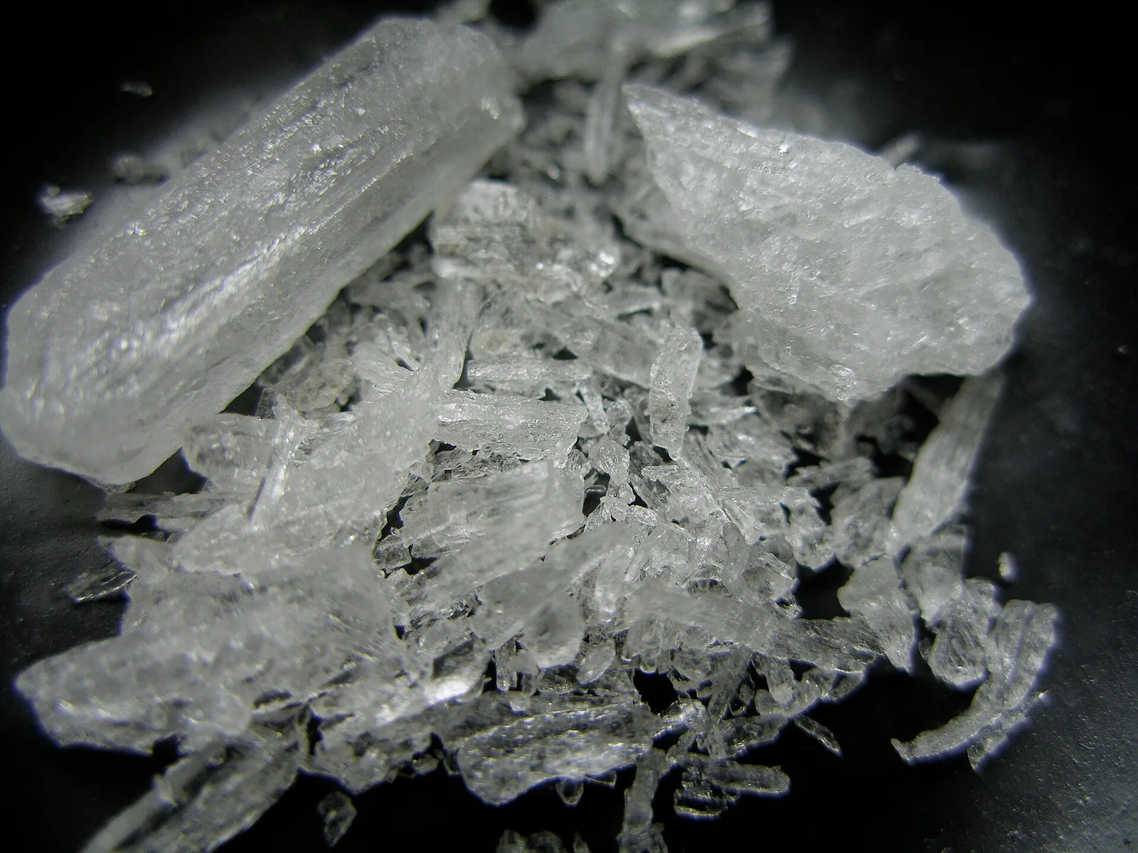 Crystal methamphetamine.