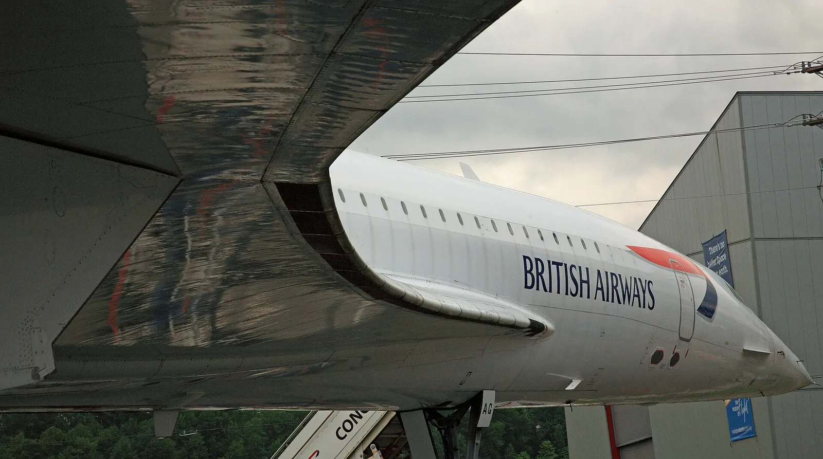 A Concorde supersonic jet on display (file photo).