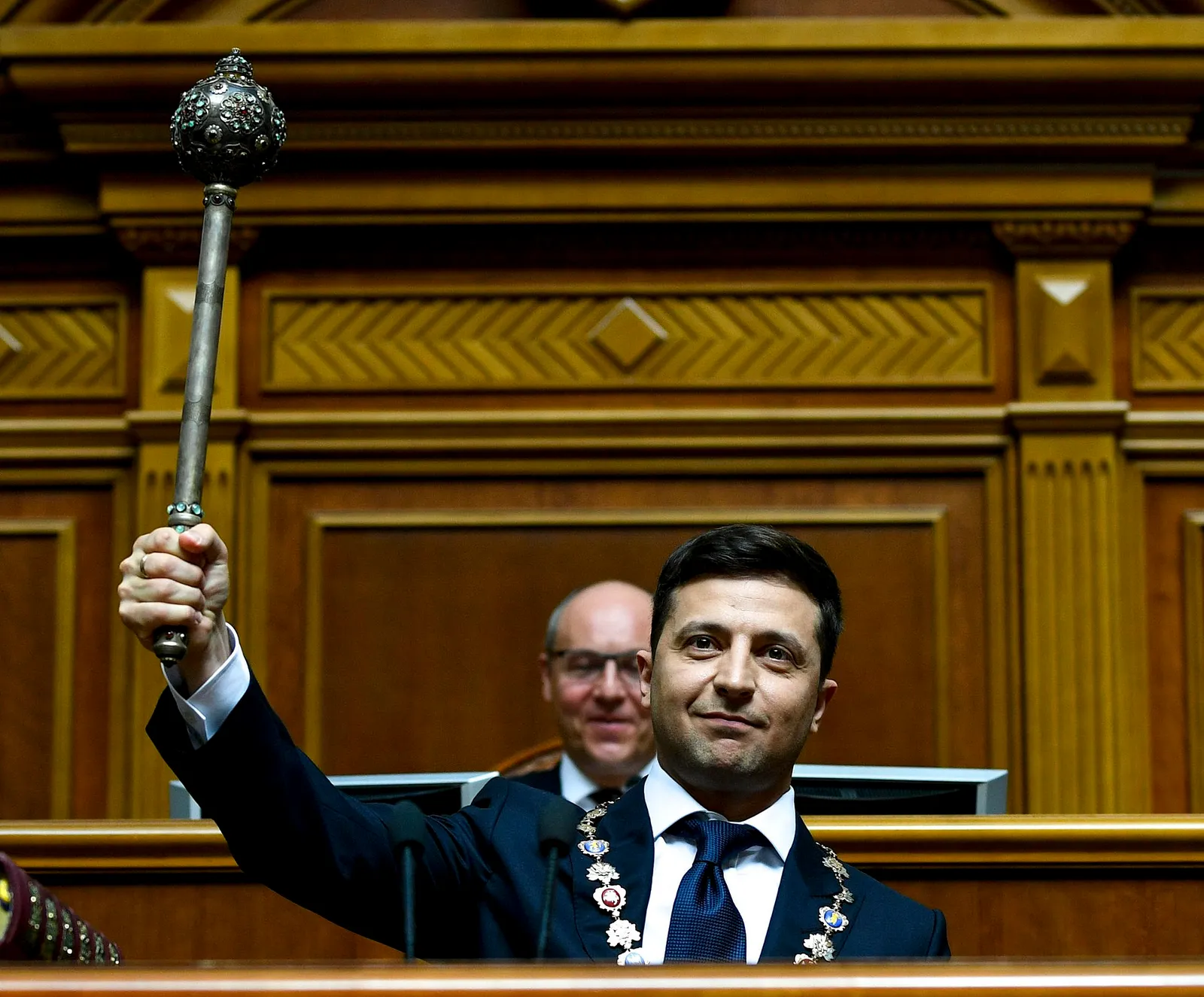 Ukrainian President Volodymyr Zelensky