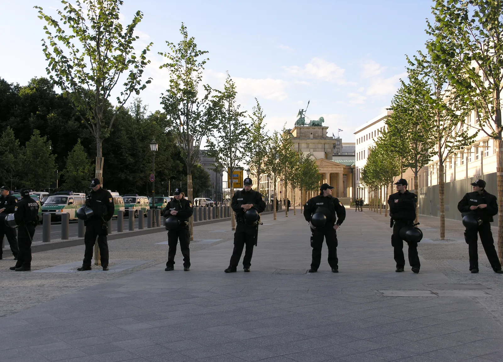 German police officers.