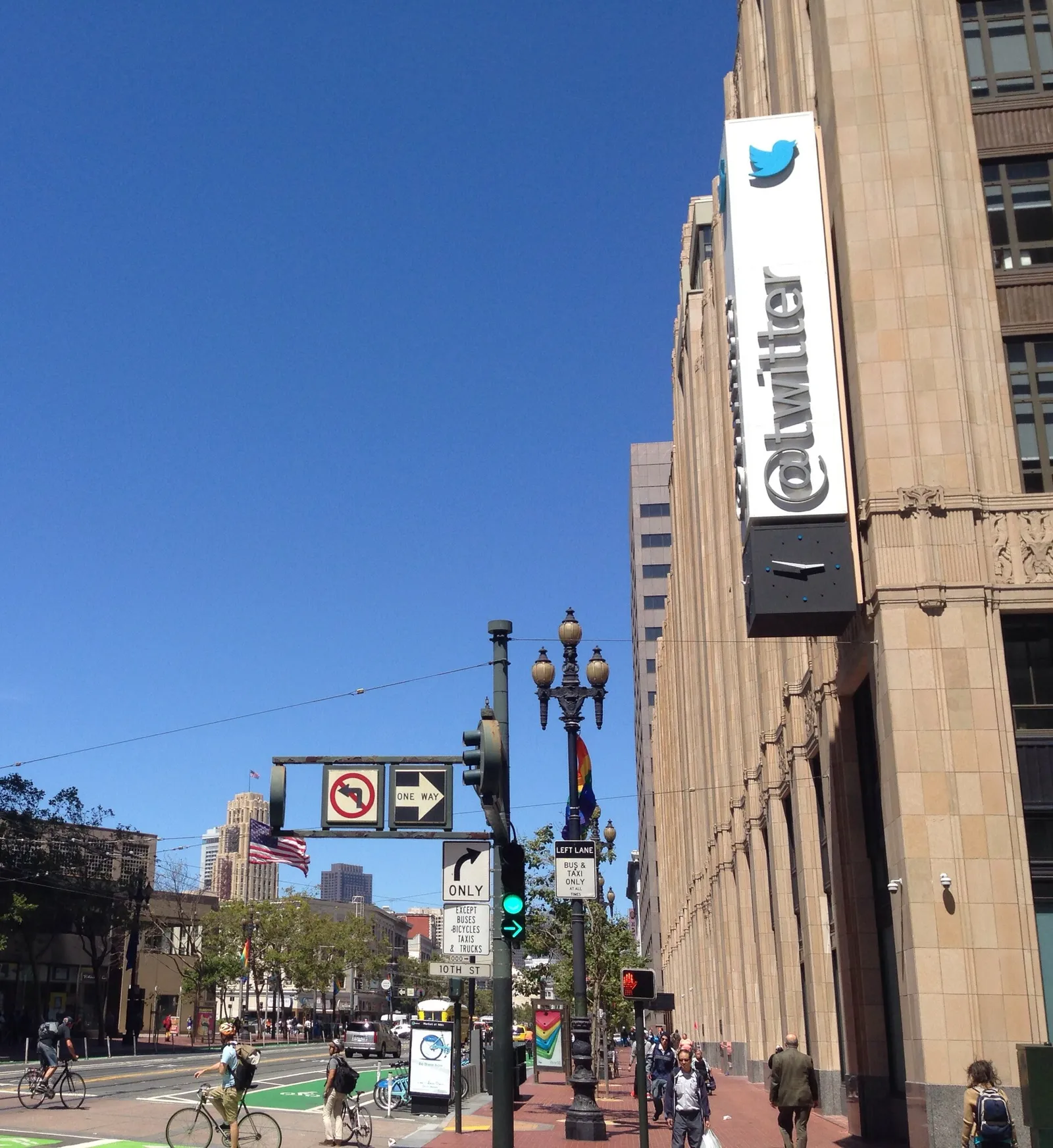 Twitter's headquarters in San Francisco