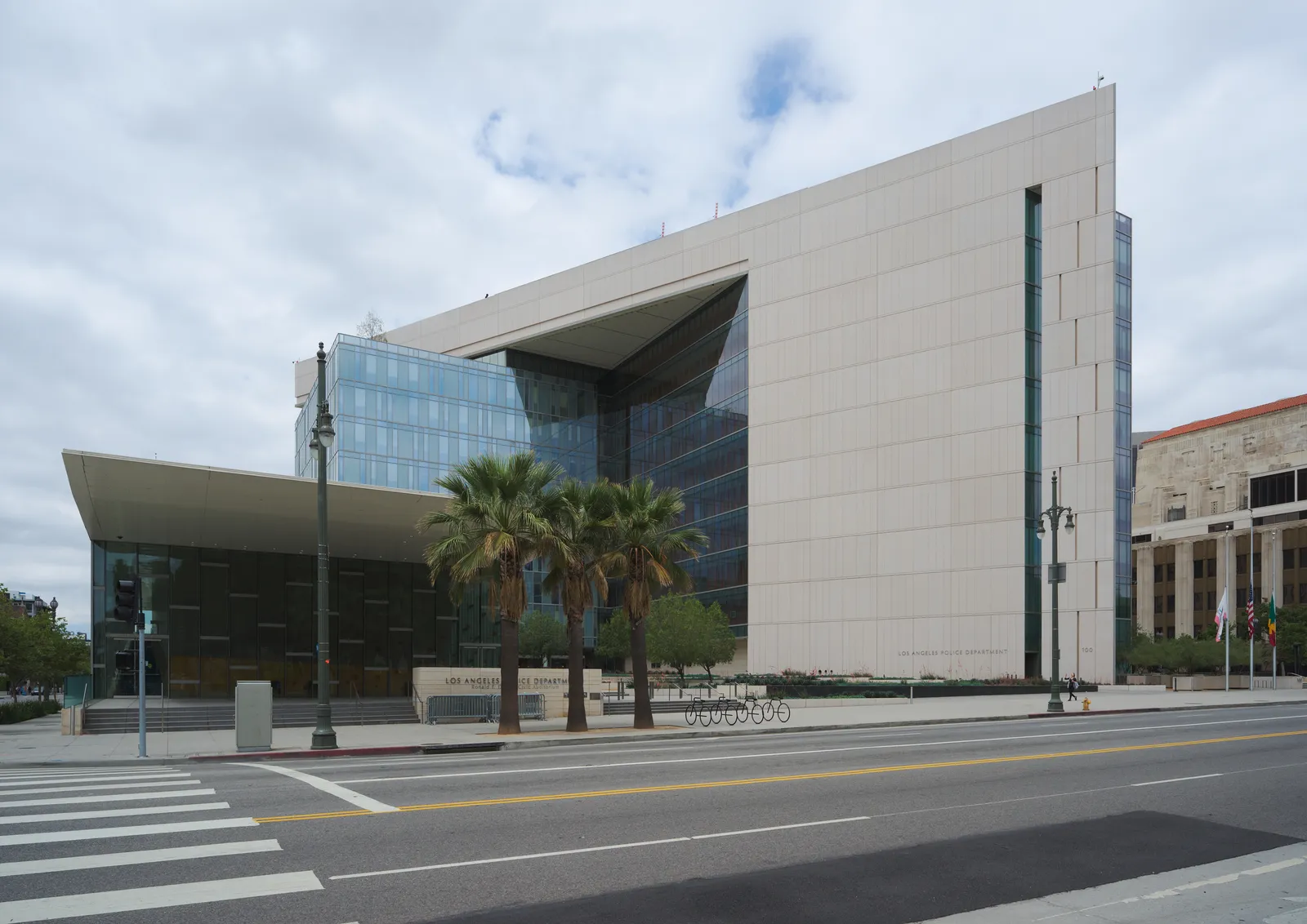 Los Angeles Police Department headquarters.