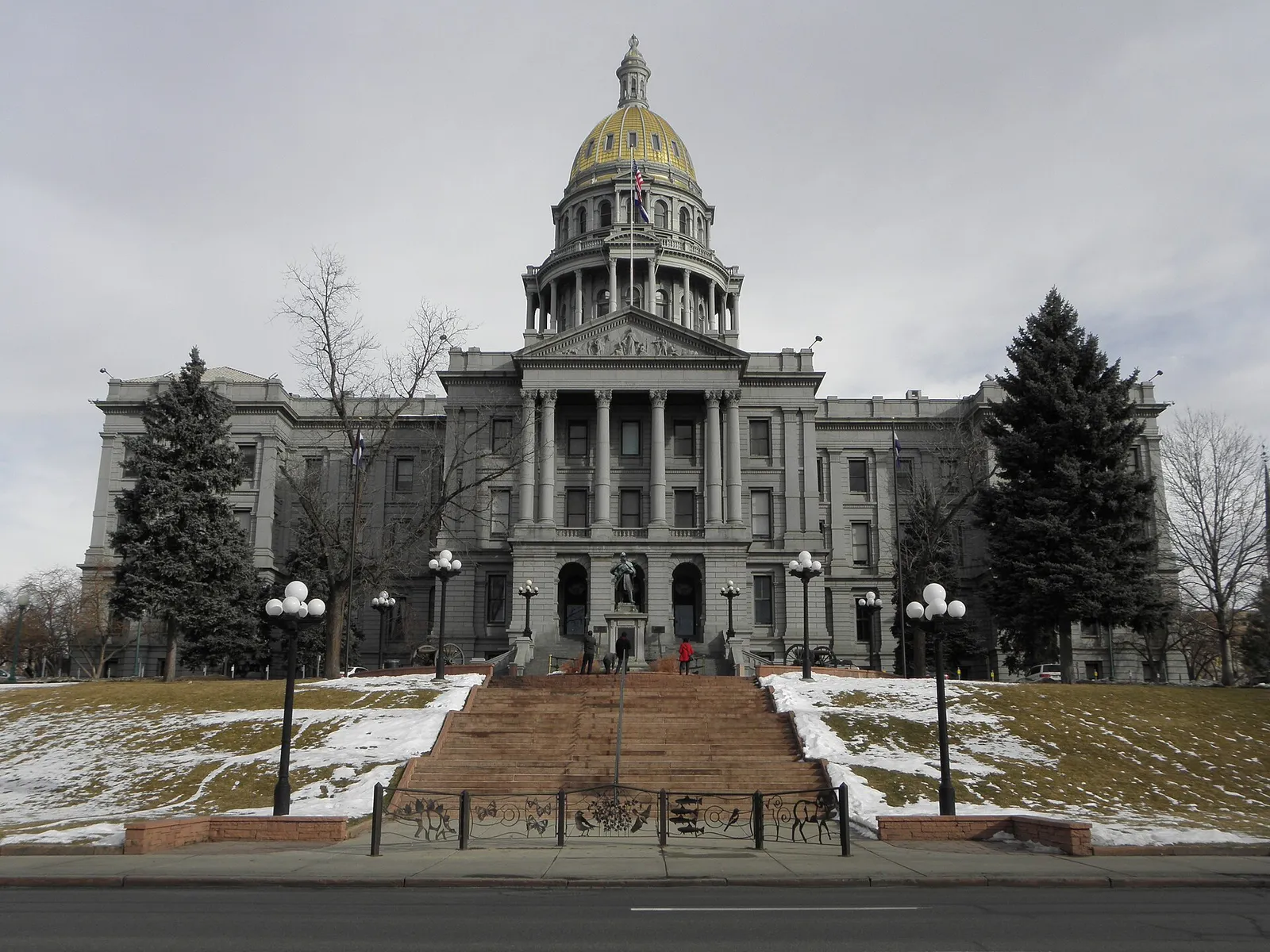The Colorado State Capitol in Denver.
