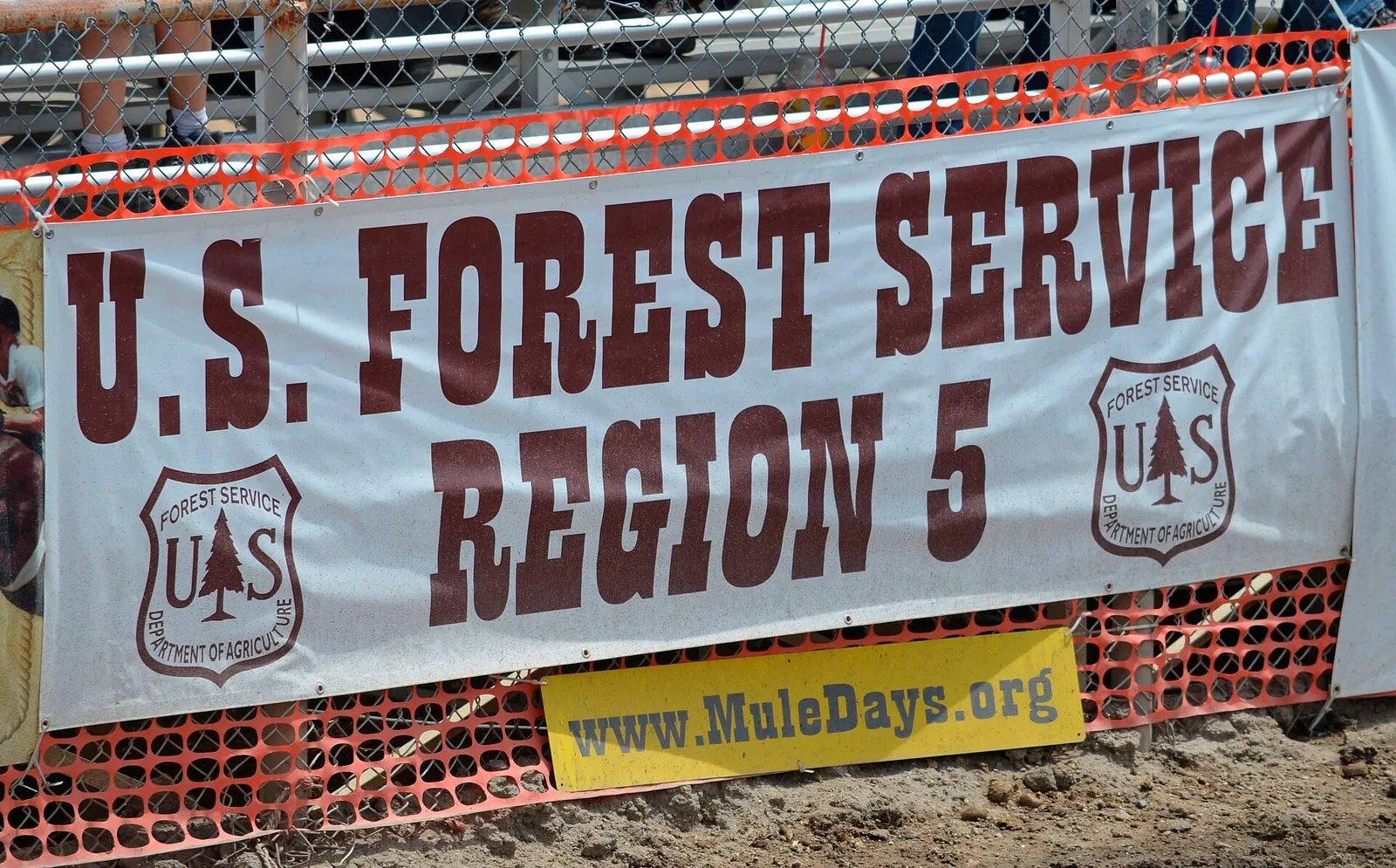 A U.S. Forest Service sign