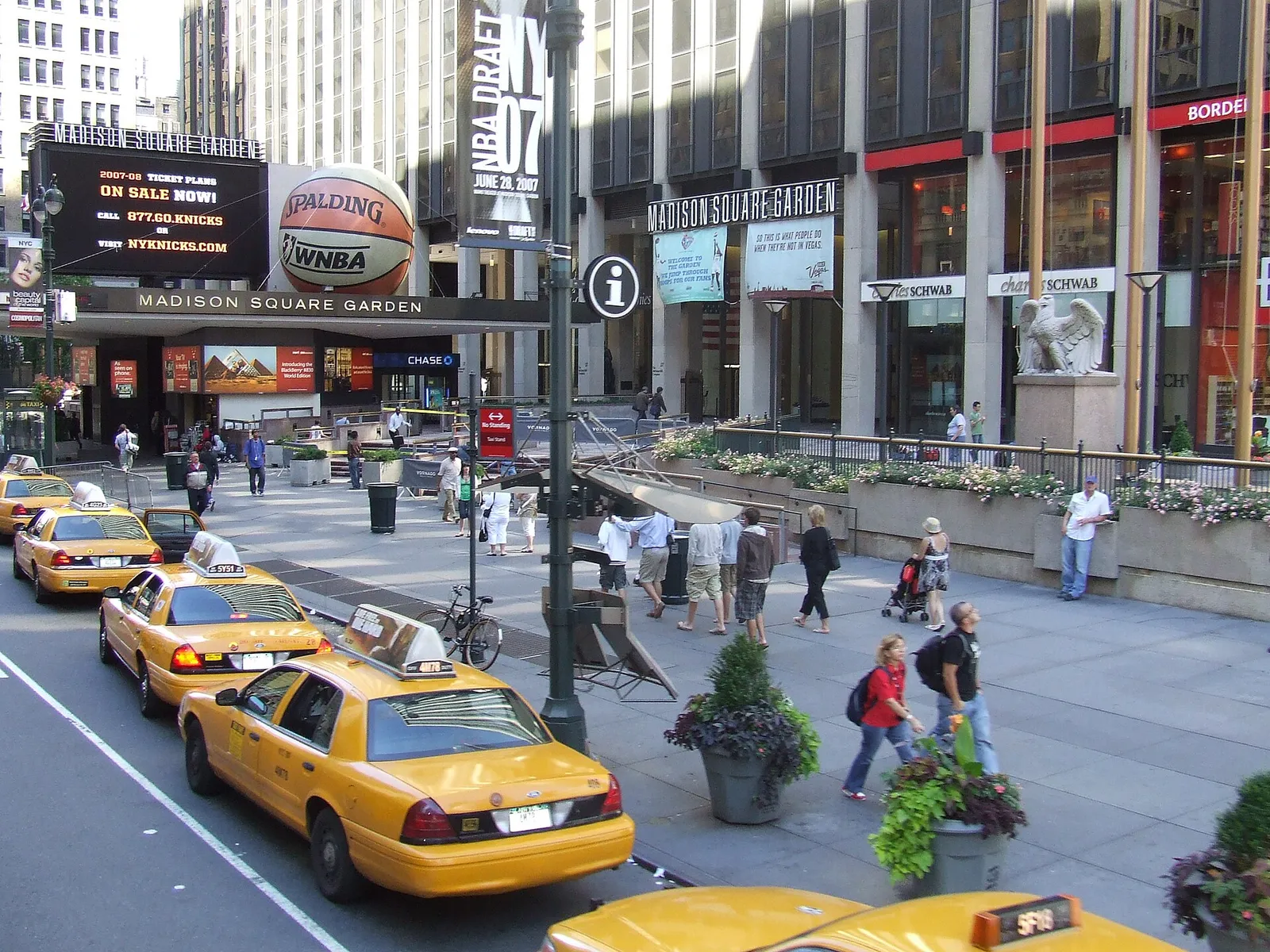 Madison Square Garden in New York City.