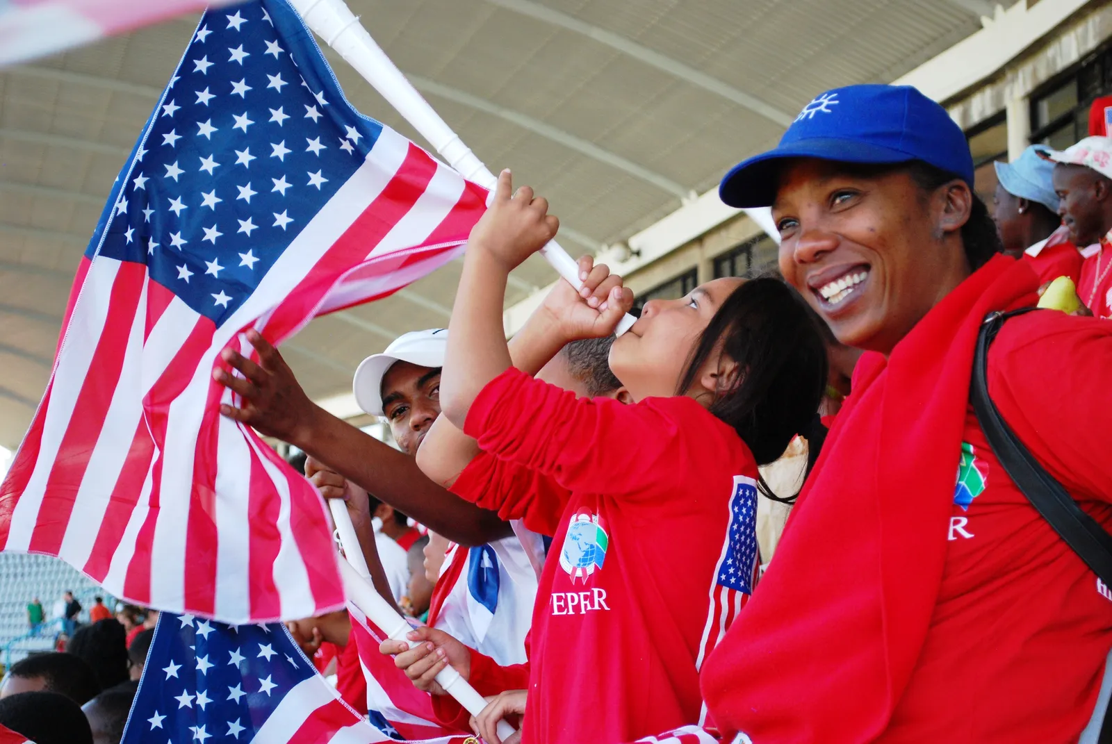 Fans cheering for the U.S. national soccer team (file photo).