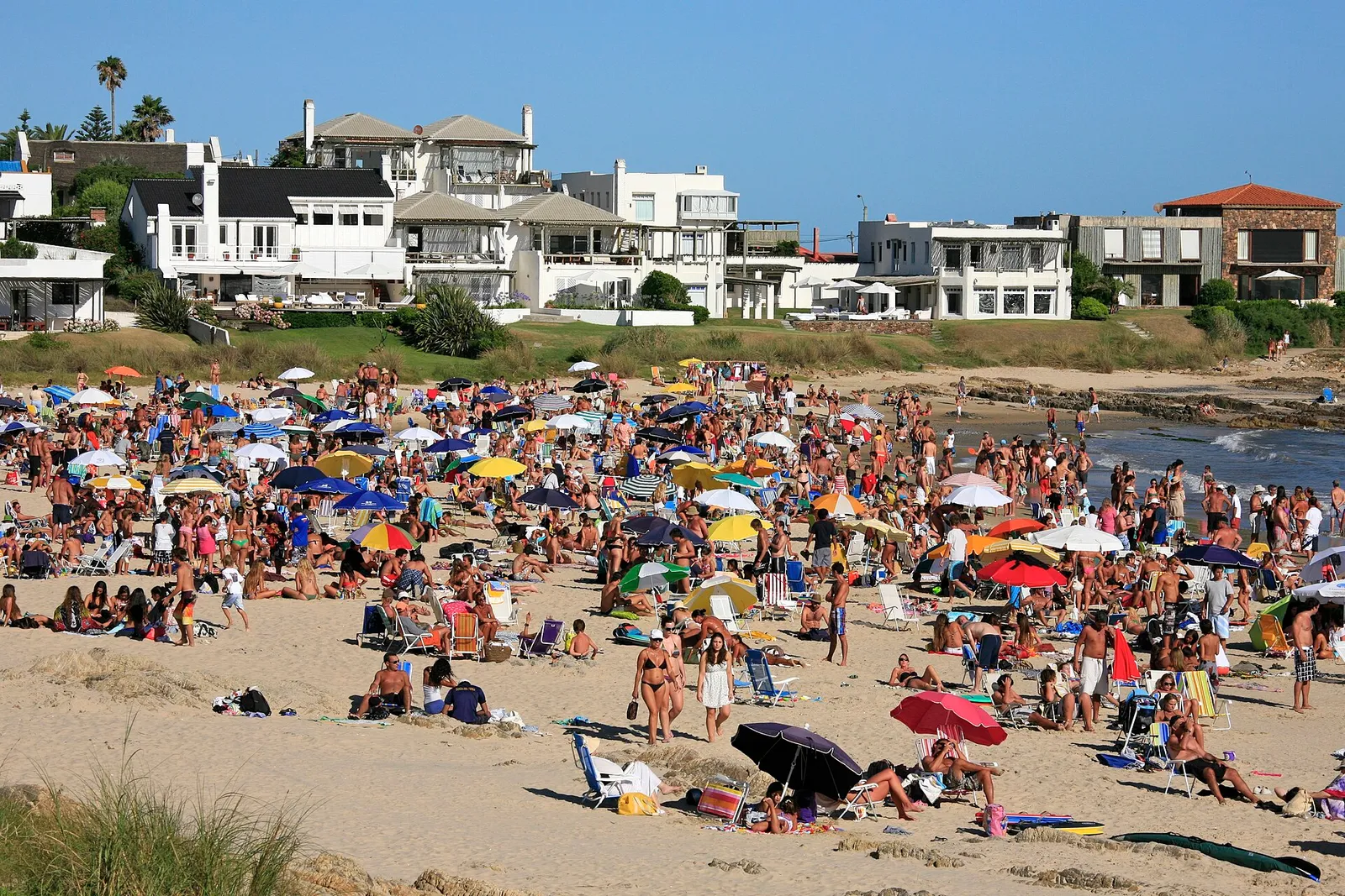 A large crowd of people