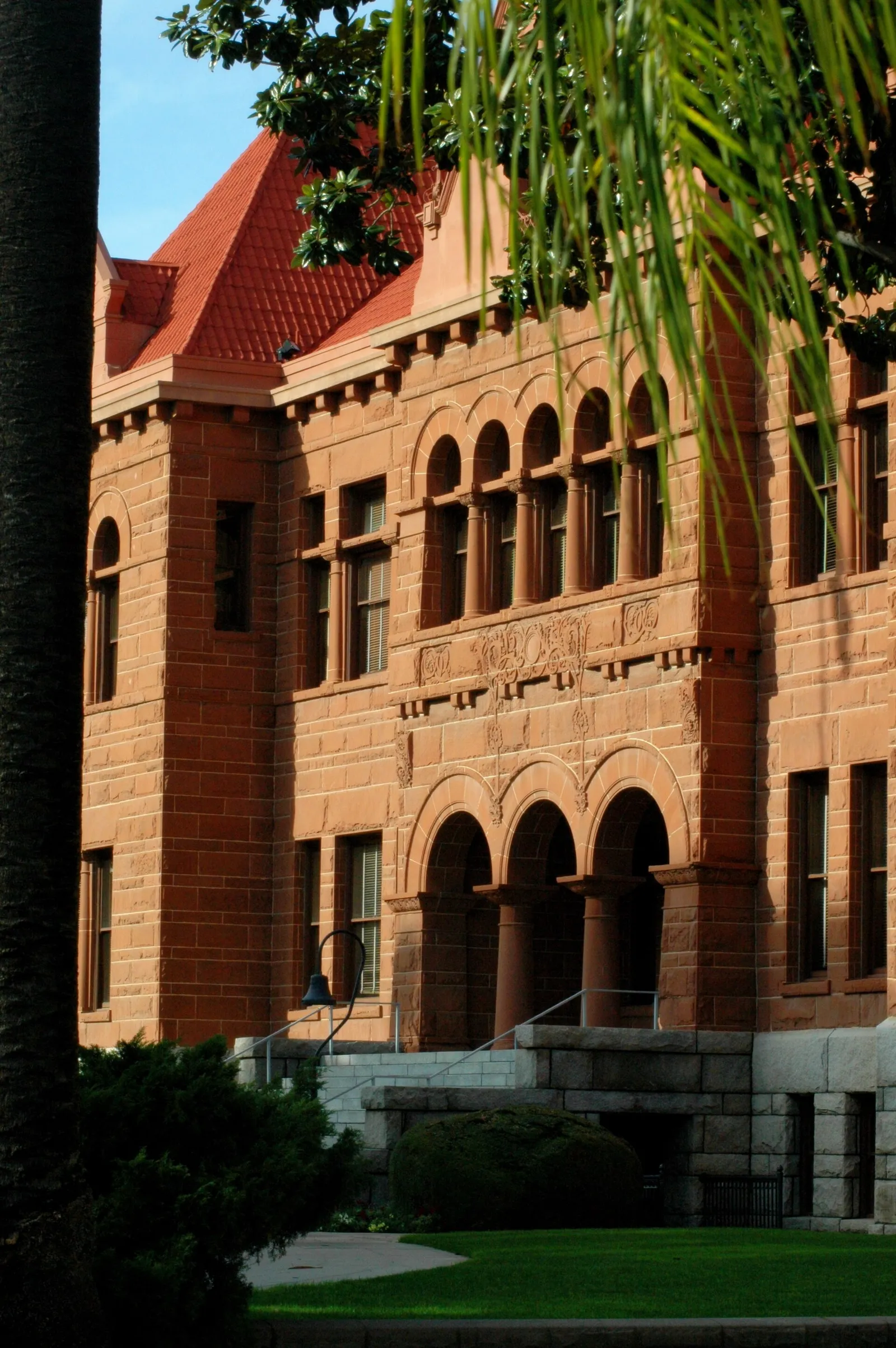 The old Orange County courthouse in Santa Ana