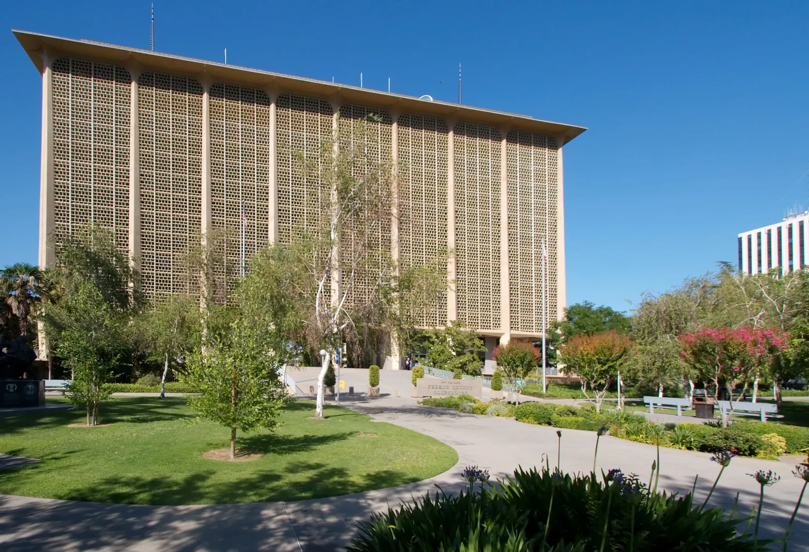 A Fresno County government building.