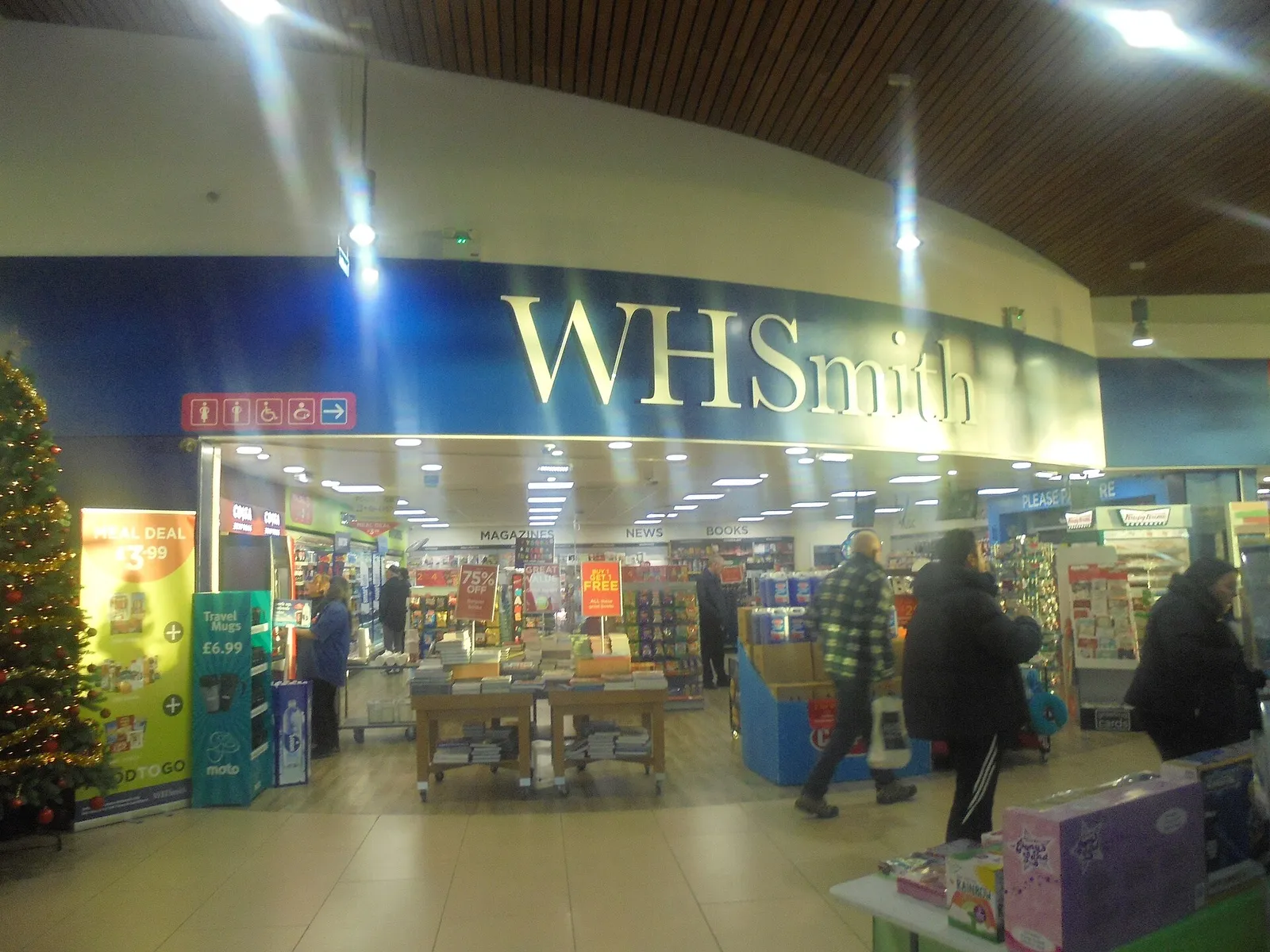 A WHSmith shop in Britain.