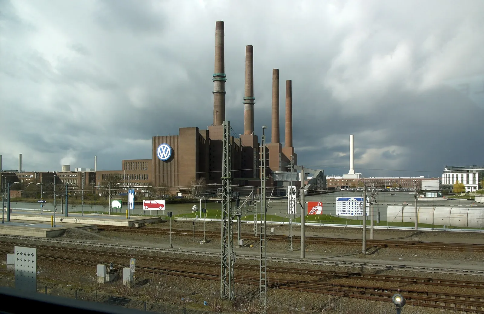 The Volkswagen factory in Wolfsburg, Germany (file photo).