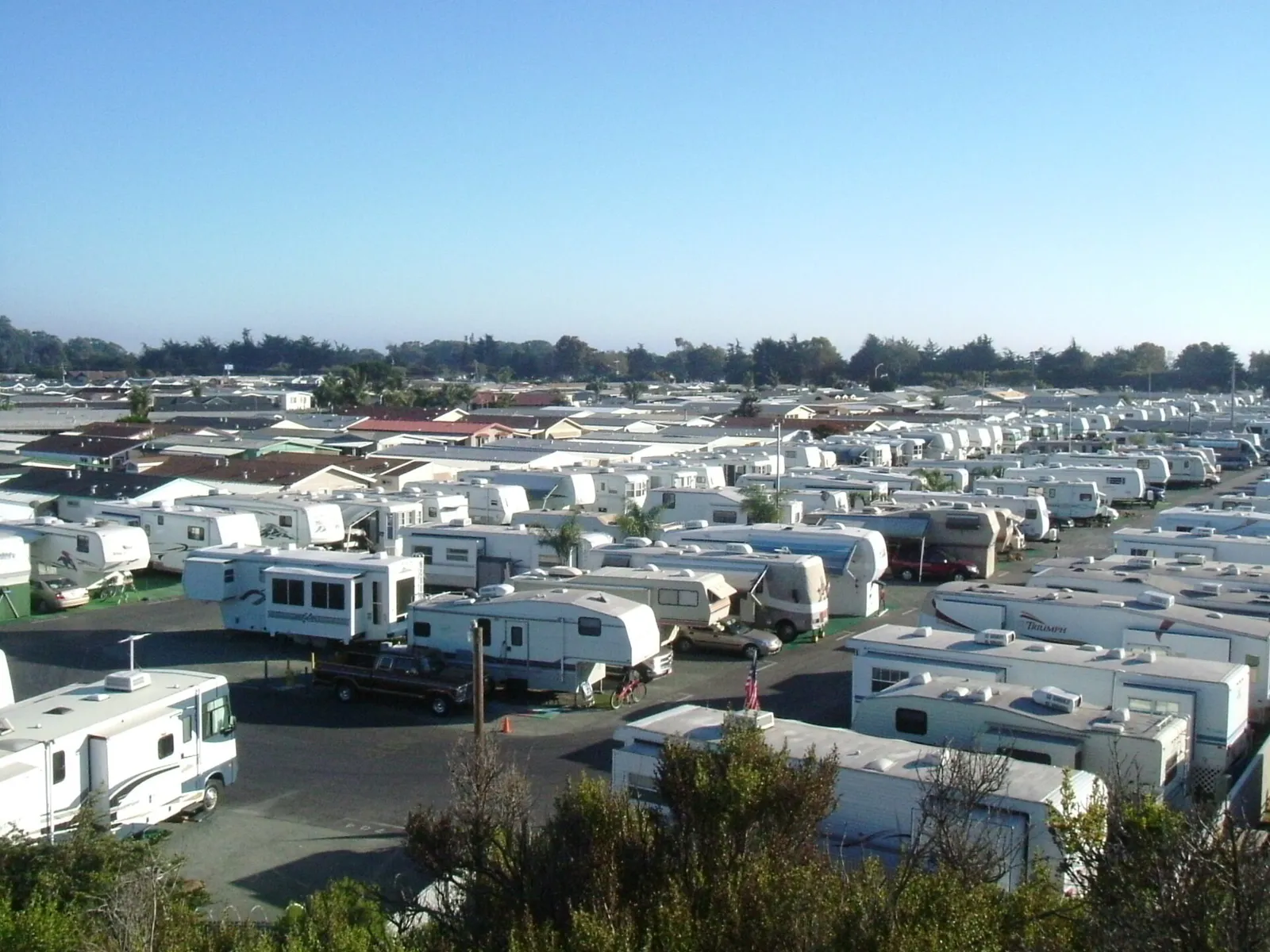 An RV park in California