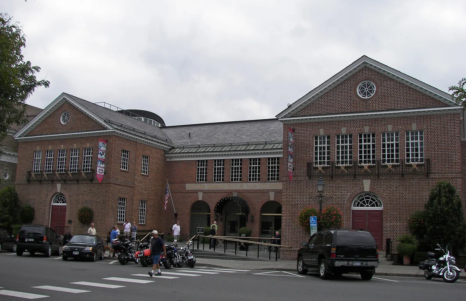 The National Baseball Hall of Fame in Cooperstown, New York