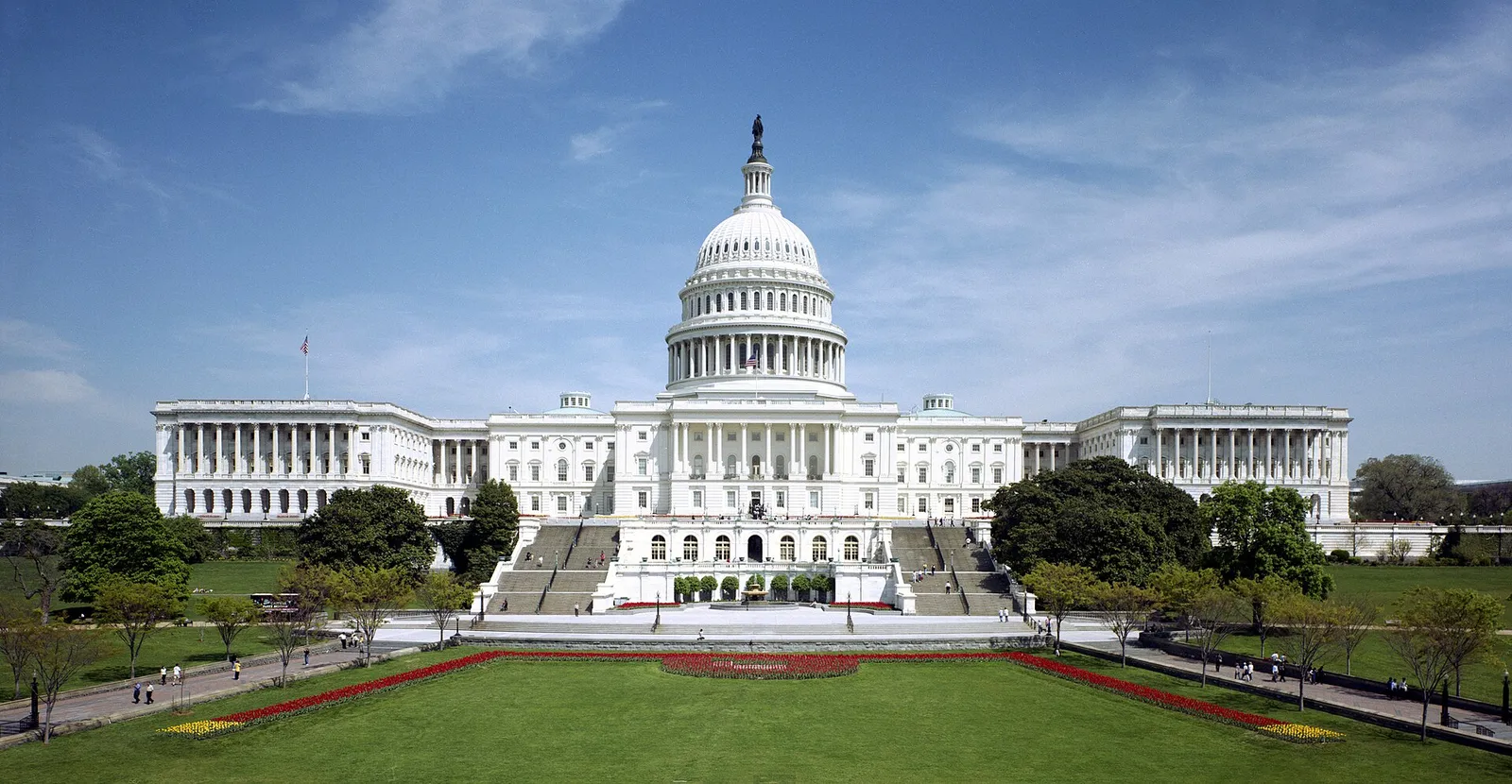 The United States Capitol, seat of the U.S. Senate.