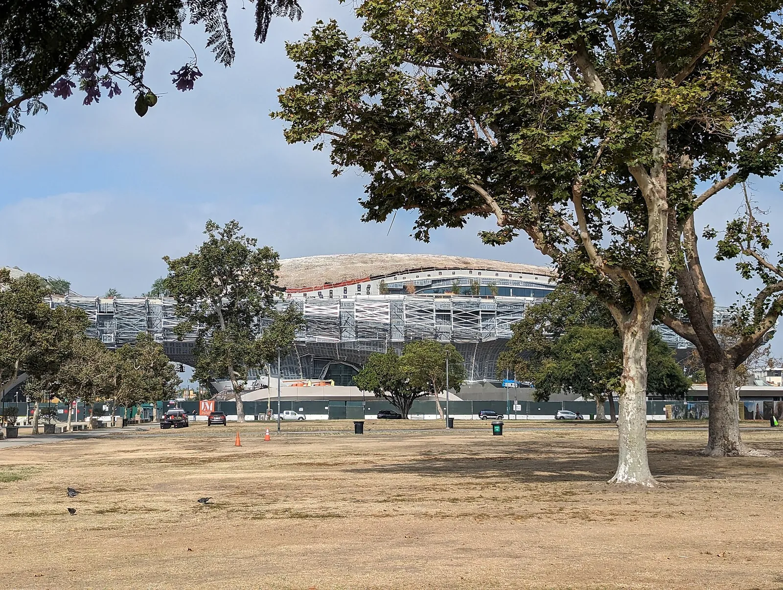 The Lucas Museum of Narrative Art under construction in Exposition Park (file photo).
