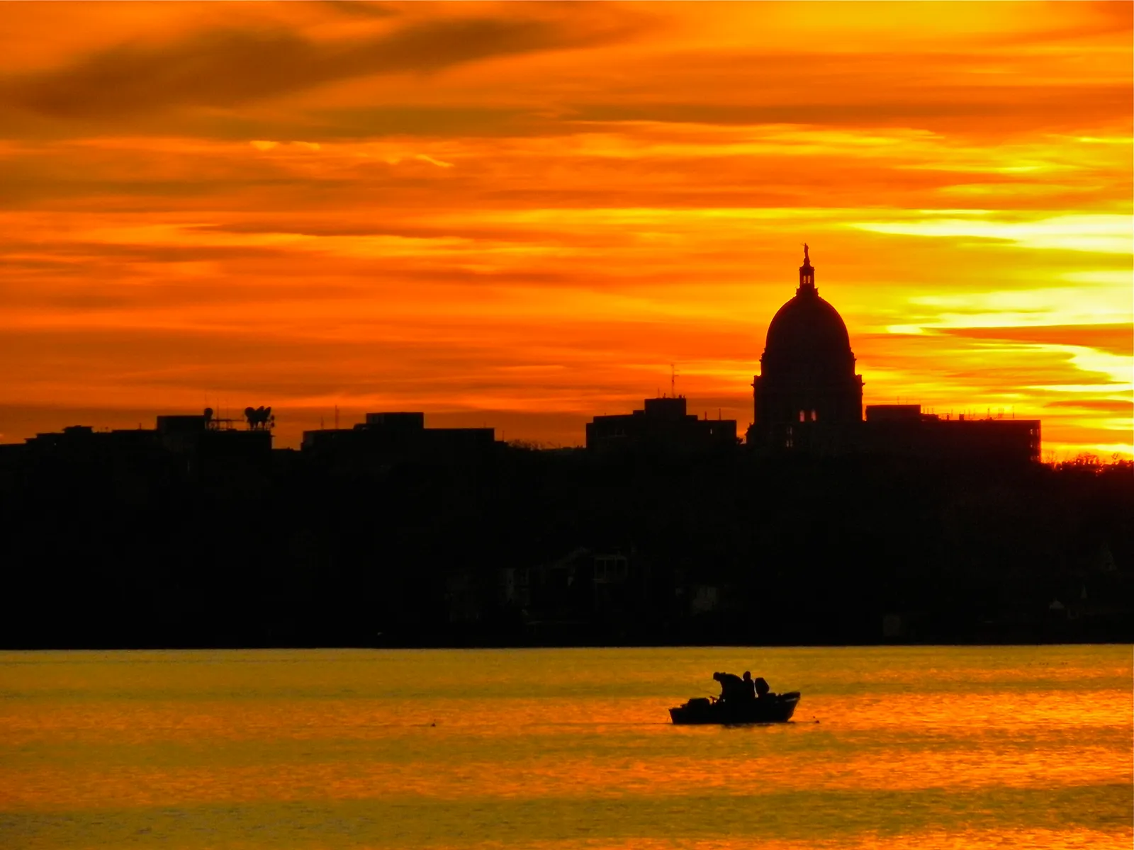 The Wisconsin State Capitol in Madison
