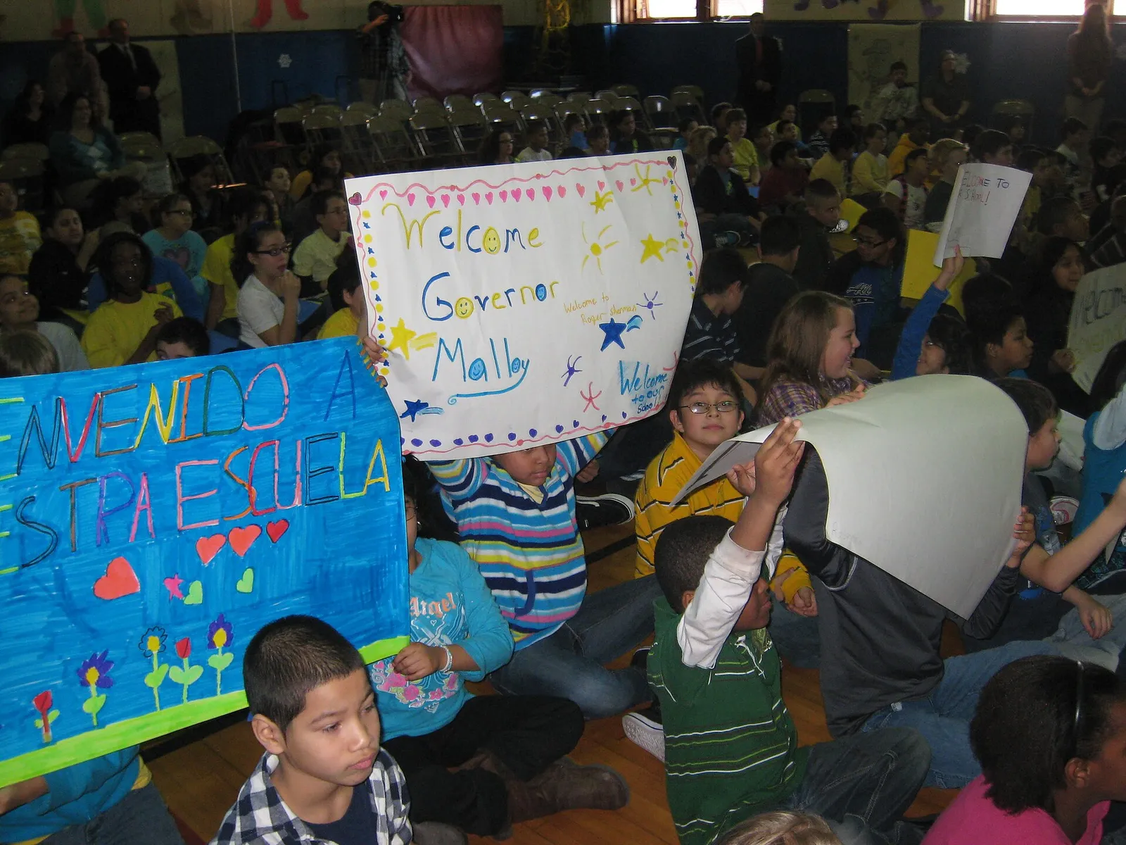Students in an elementary school classroom (file photo).