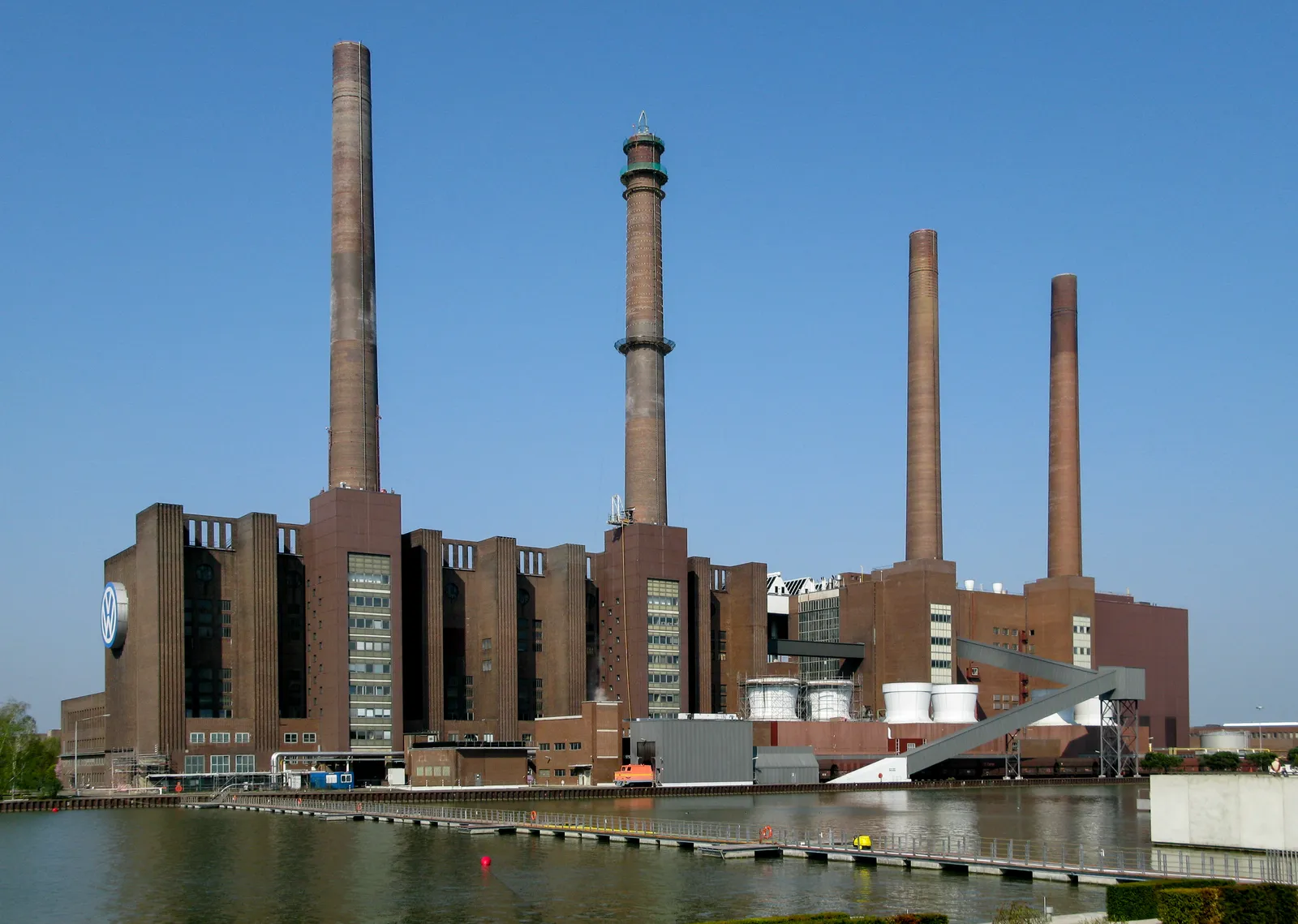 The Volkswagen plant in Wolfsburg, Germany.