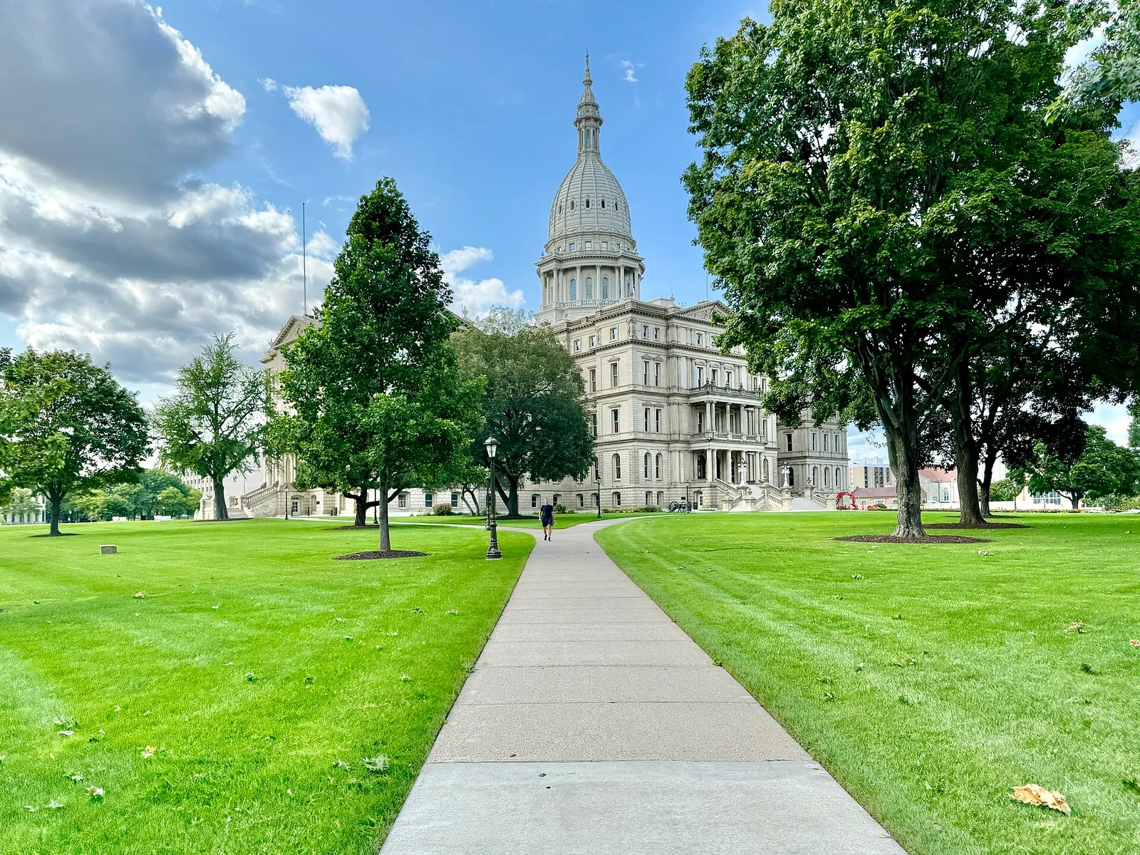 The Michigan State Capitol in Lansing.
