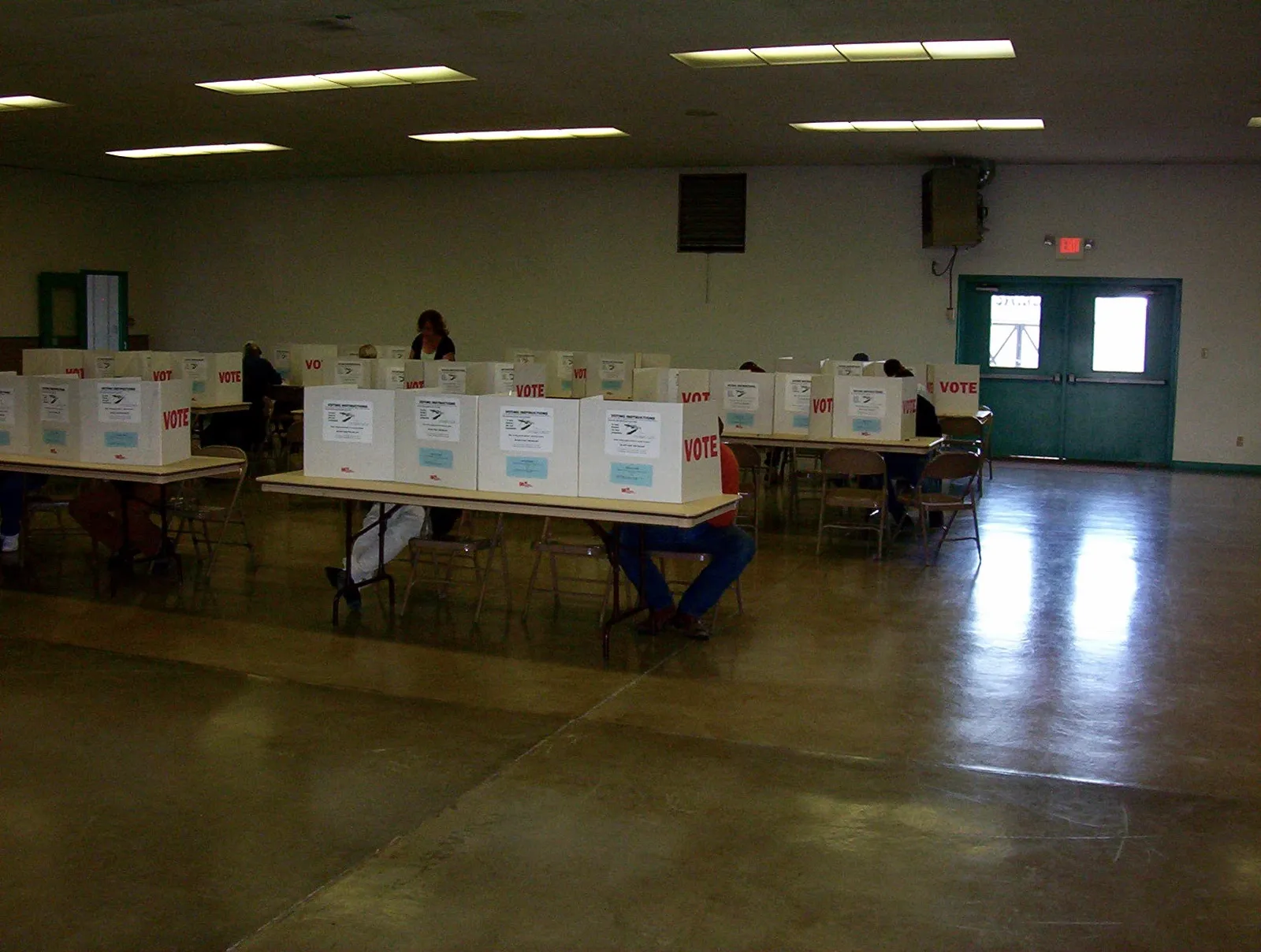 A polling place on Election Day (file photo).