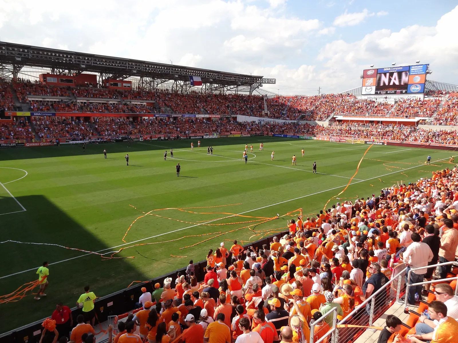 A soccer match (file photo).
