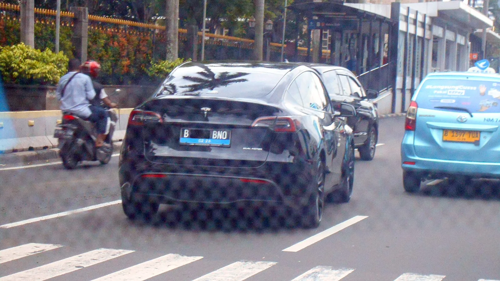 A Tesla Model Y.