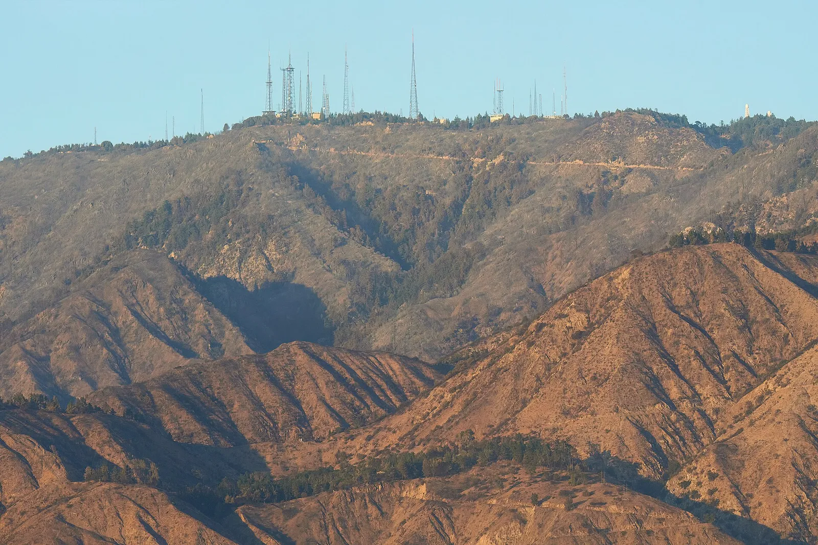 Burn aftermath from the January 2025 Eaton Fire near Altadena.