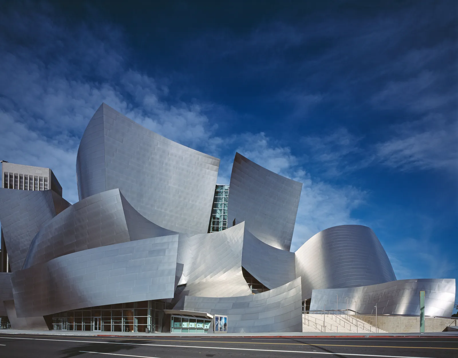 Walt Disney Concert Hall in Los Angeles.