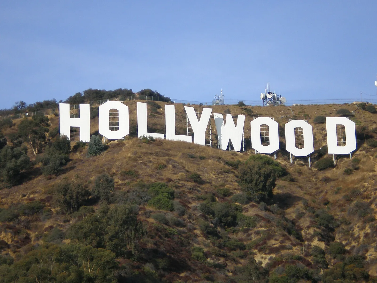 The Hollywood Sign in Los Angeles (file photo).