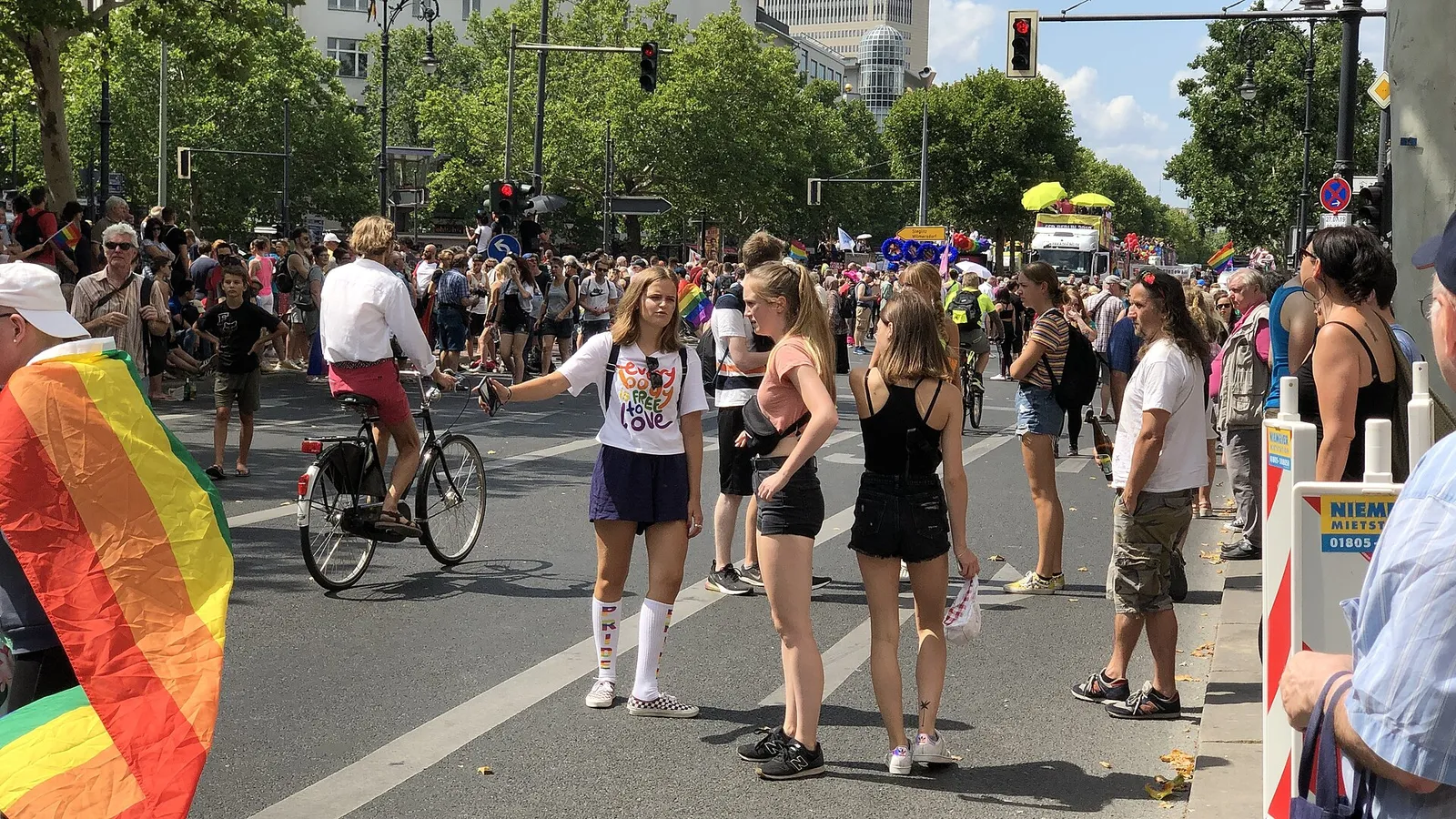 A Christopher Street Day parade in Berlin in 2019
