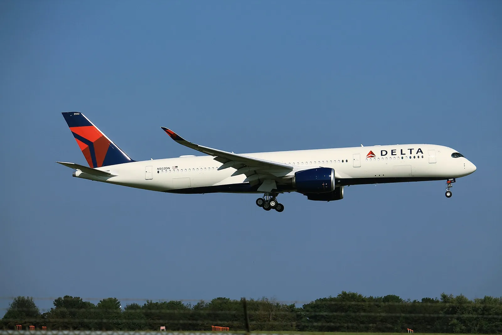 A Delta Air Lines Airbus A350-900