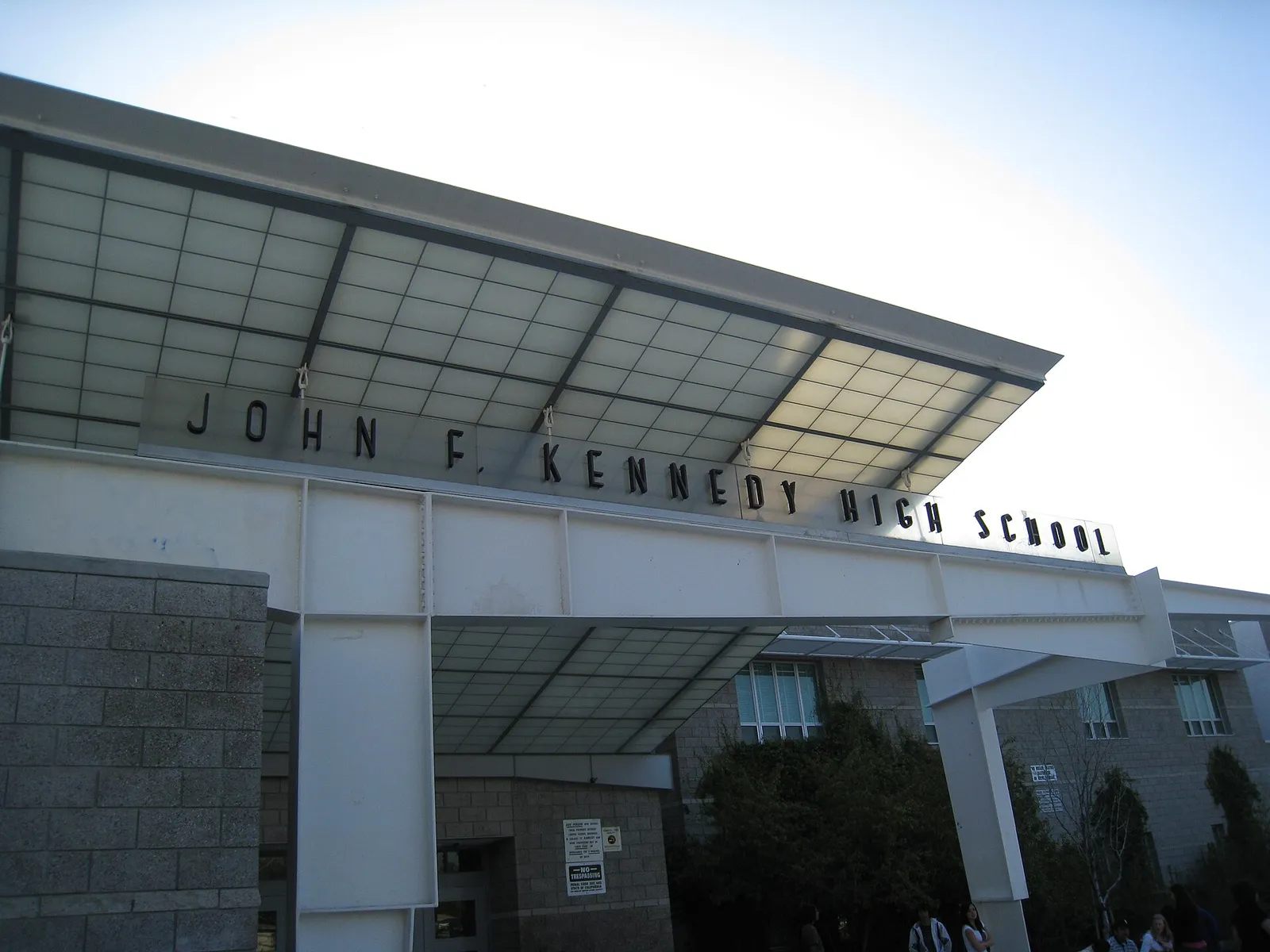 A Los Angeles Unified School District campus.
