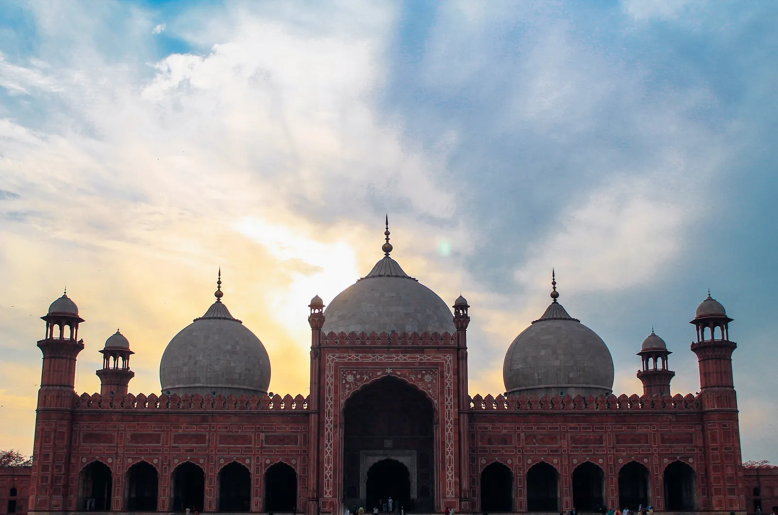 The skyline of Lahore, Pakistan.