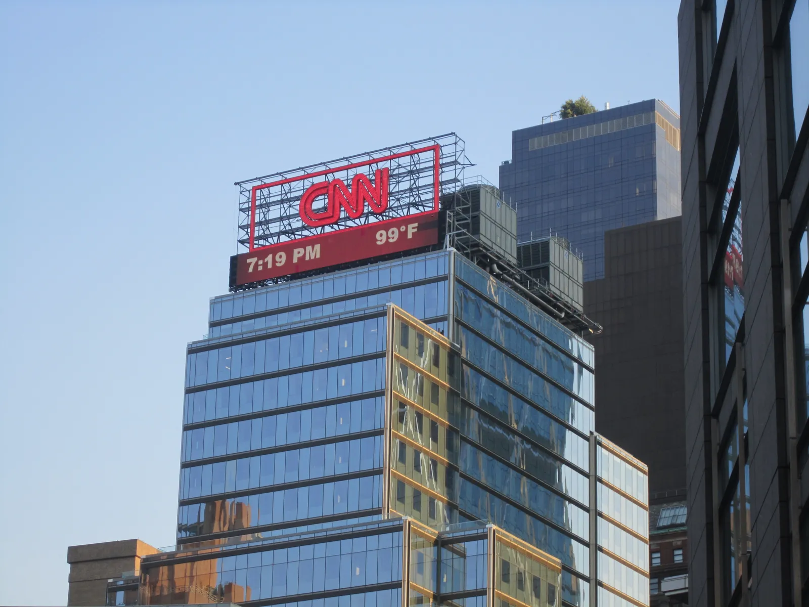 CNN's headquarters in New York City.