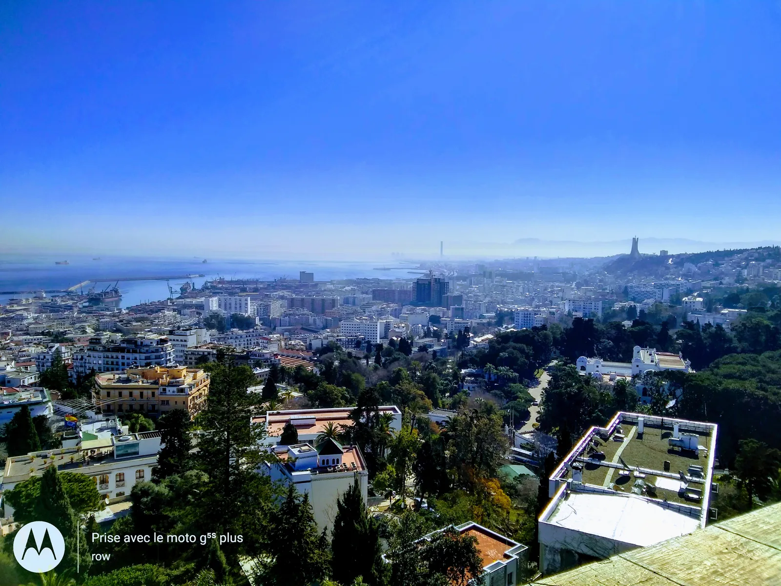 The bay of Algiers, Algeria.