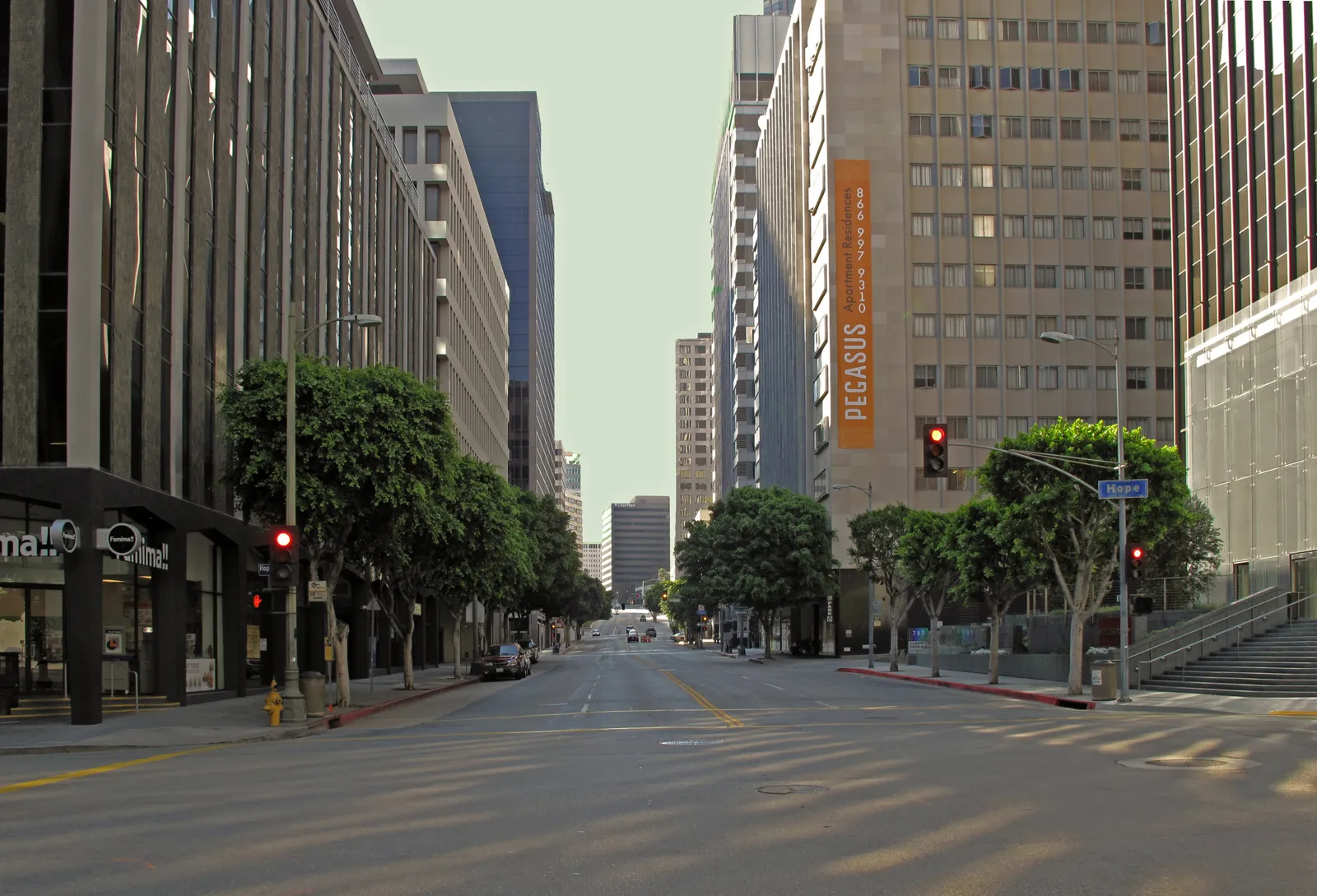 Downtown Los Angeles.