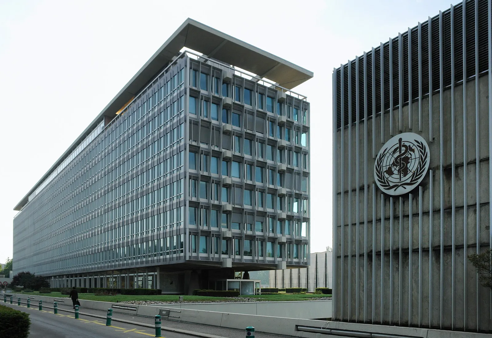 The World Health Organization headquarters in Geneva.