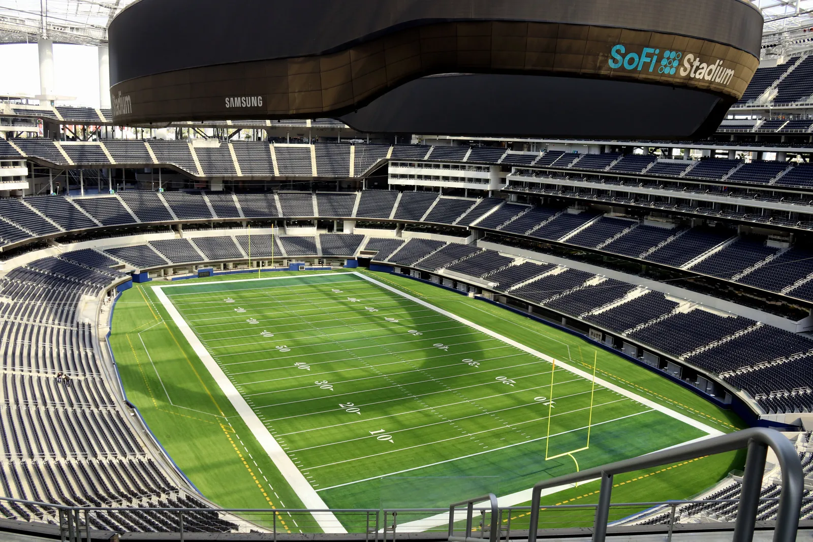 SoFi Stadium in Inglewood.